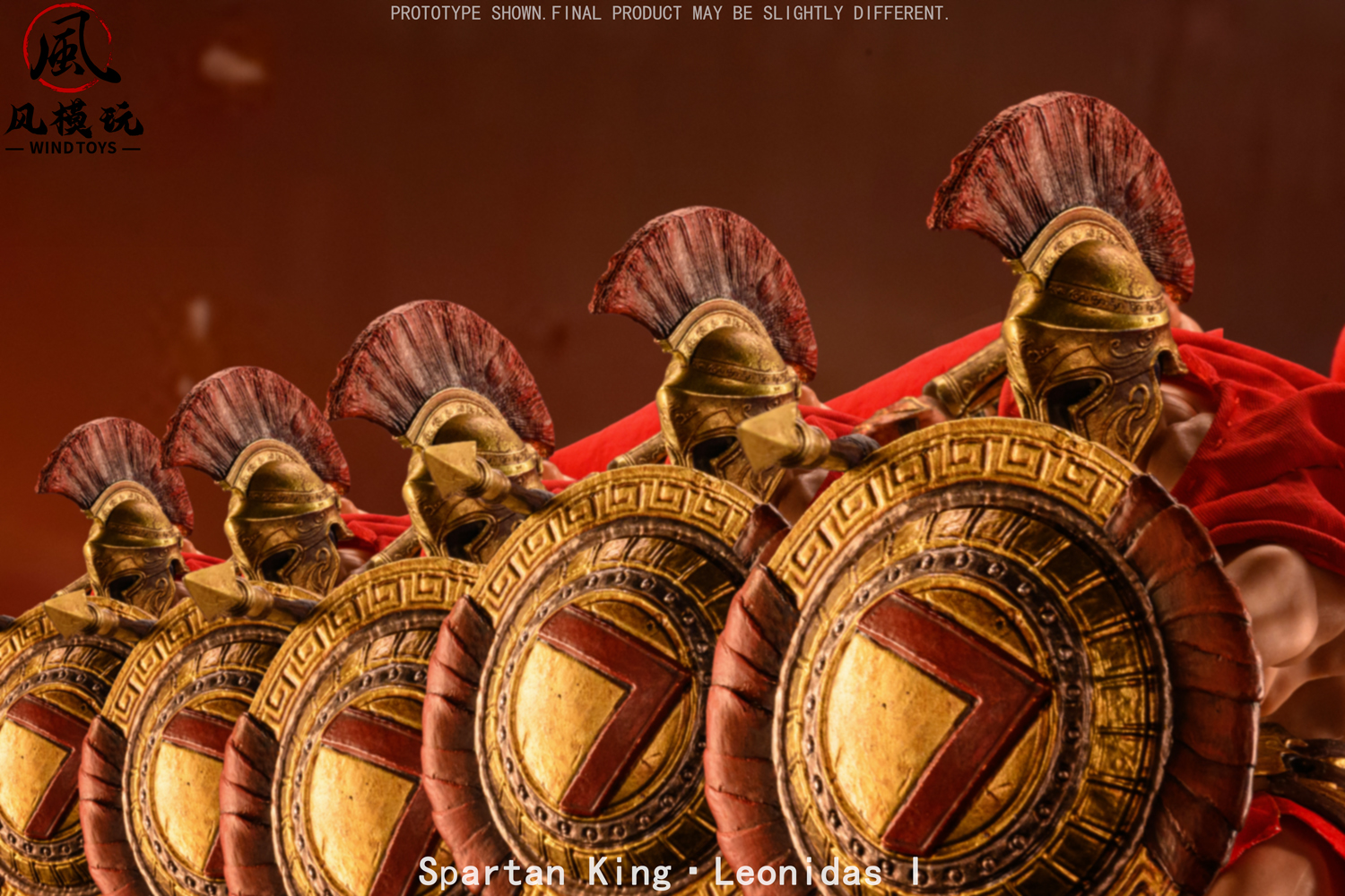 WIND TOYS SPARTAN KING LEONIDAS I 1/12 ACTION FIGURE STANDARD EDITION