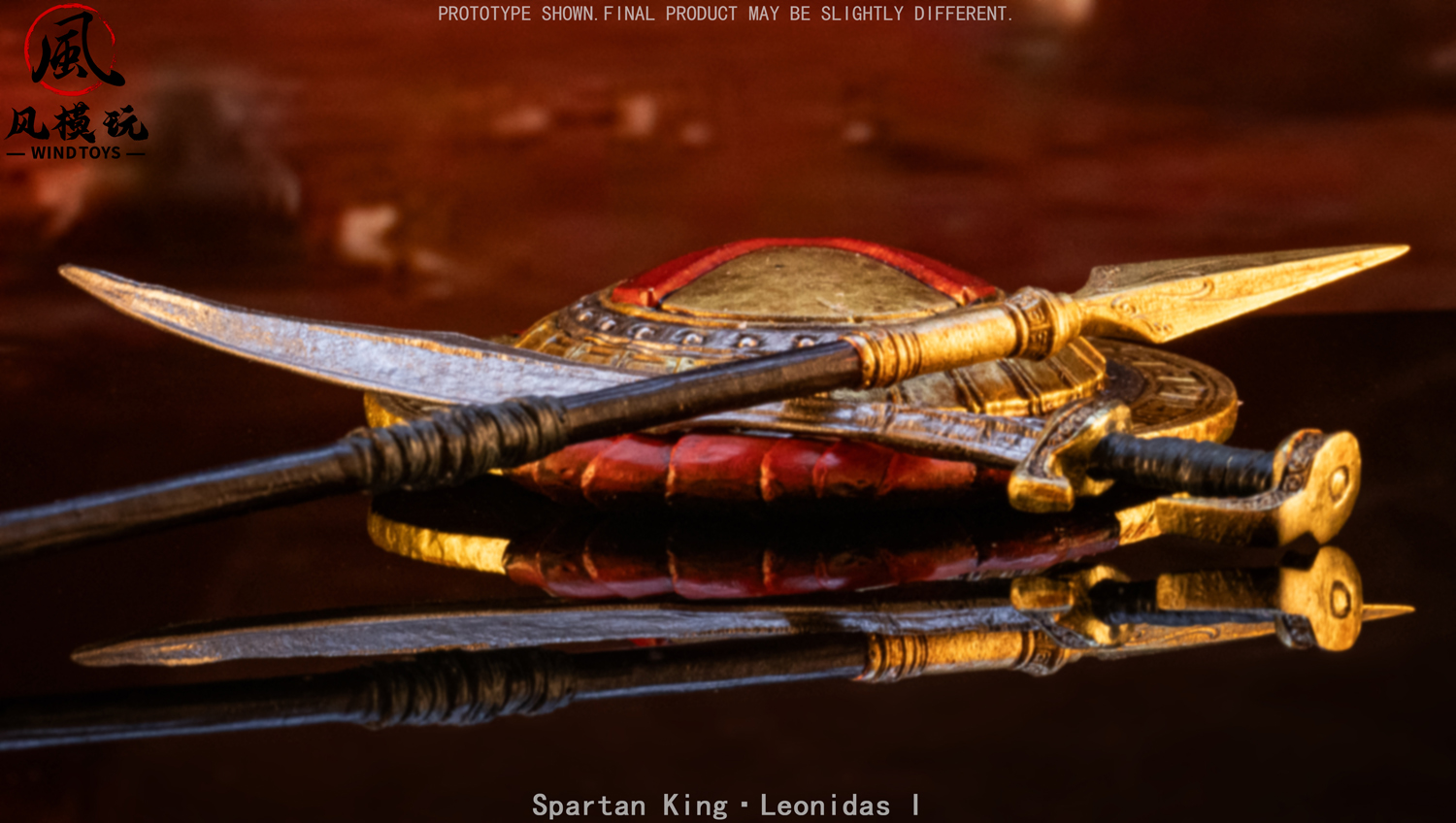 WIND TOYS SPARTAN KING LEONIDAS I 1/12 ACTION FIGURE STANDARD EDITION