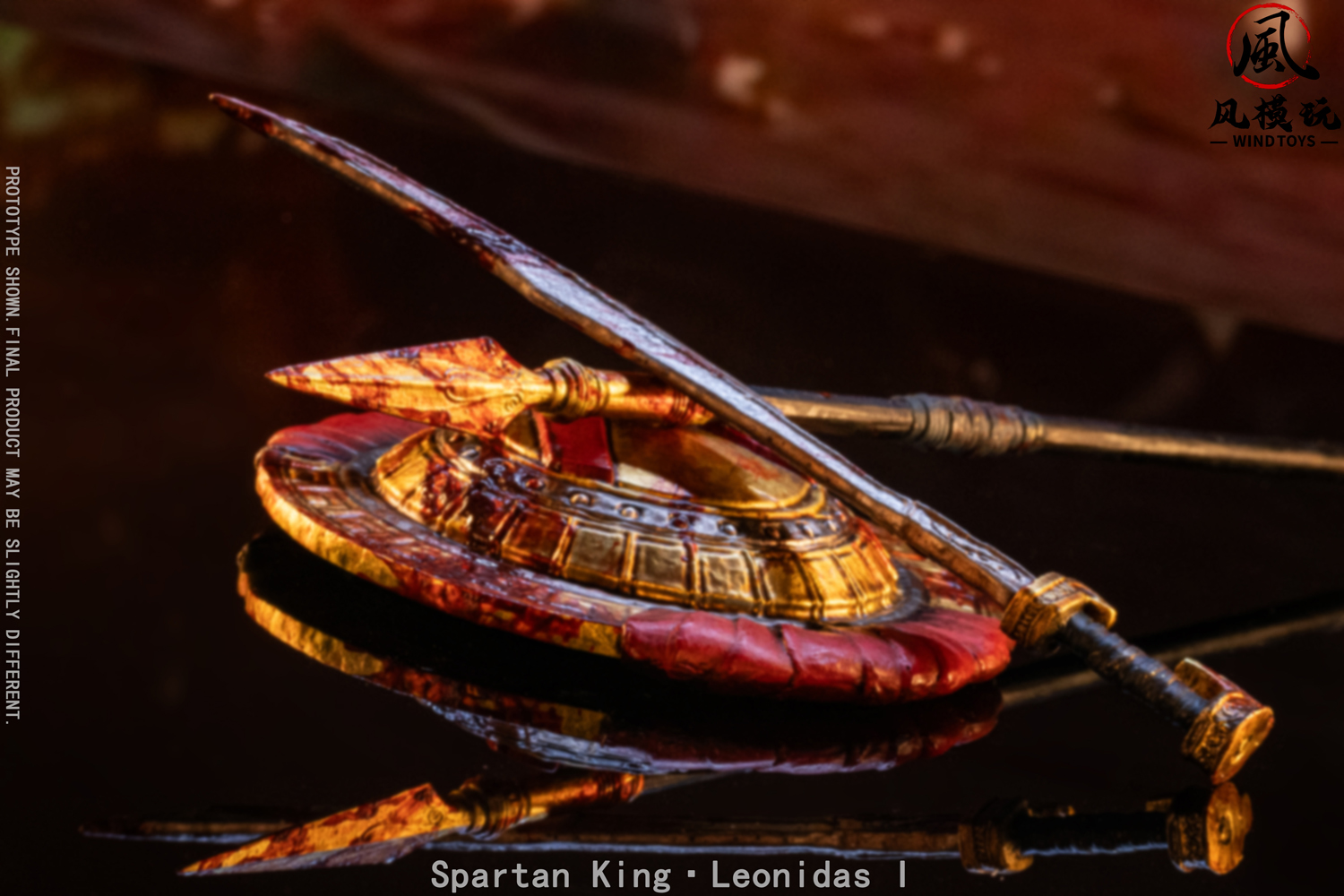 WIND TOYS SPARTAN KING LEONIDAS I 1/12 ACTION FIGURE BLOODSTAINED EDITION