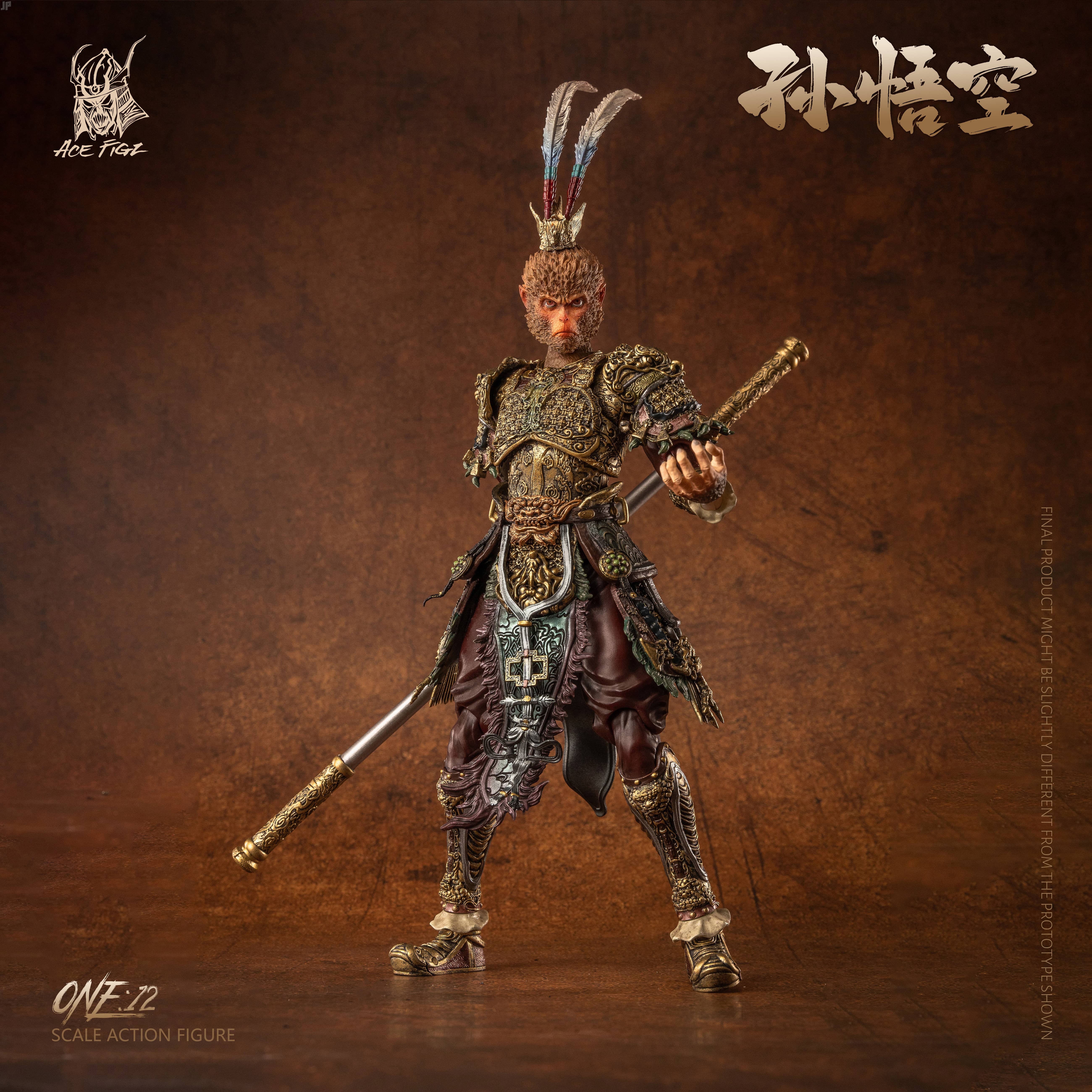 ACEFIGZ SUN WUKONG 1/12 SCALE ACTION FIGURE (NORMAL EDITION)