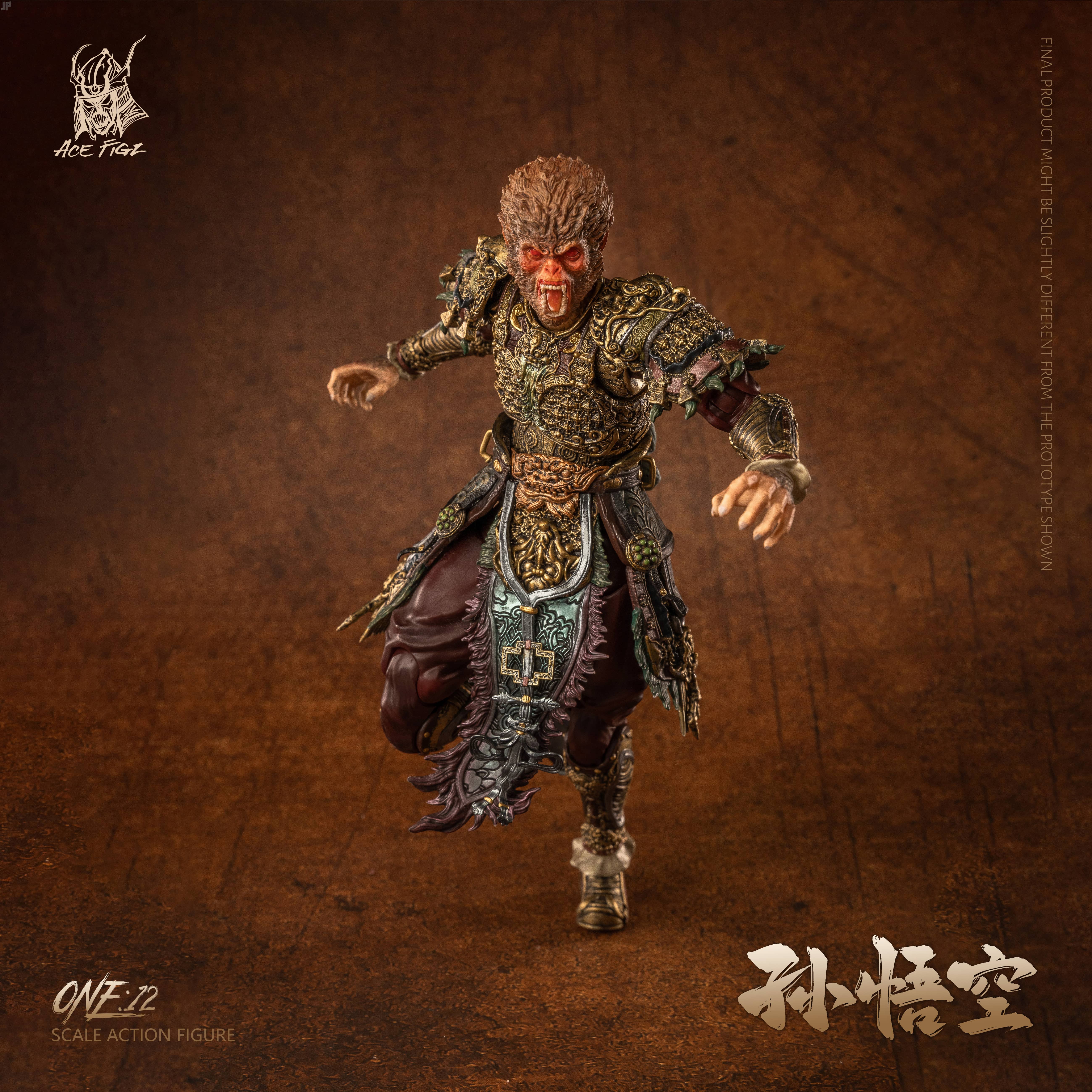 ACEFIGZ SUN WUKONG 1/12 SCALE ACTION FIGURE (NORMAL EDITION)