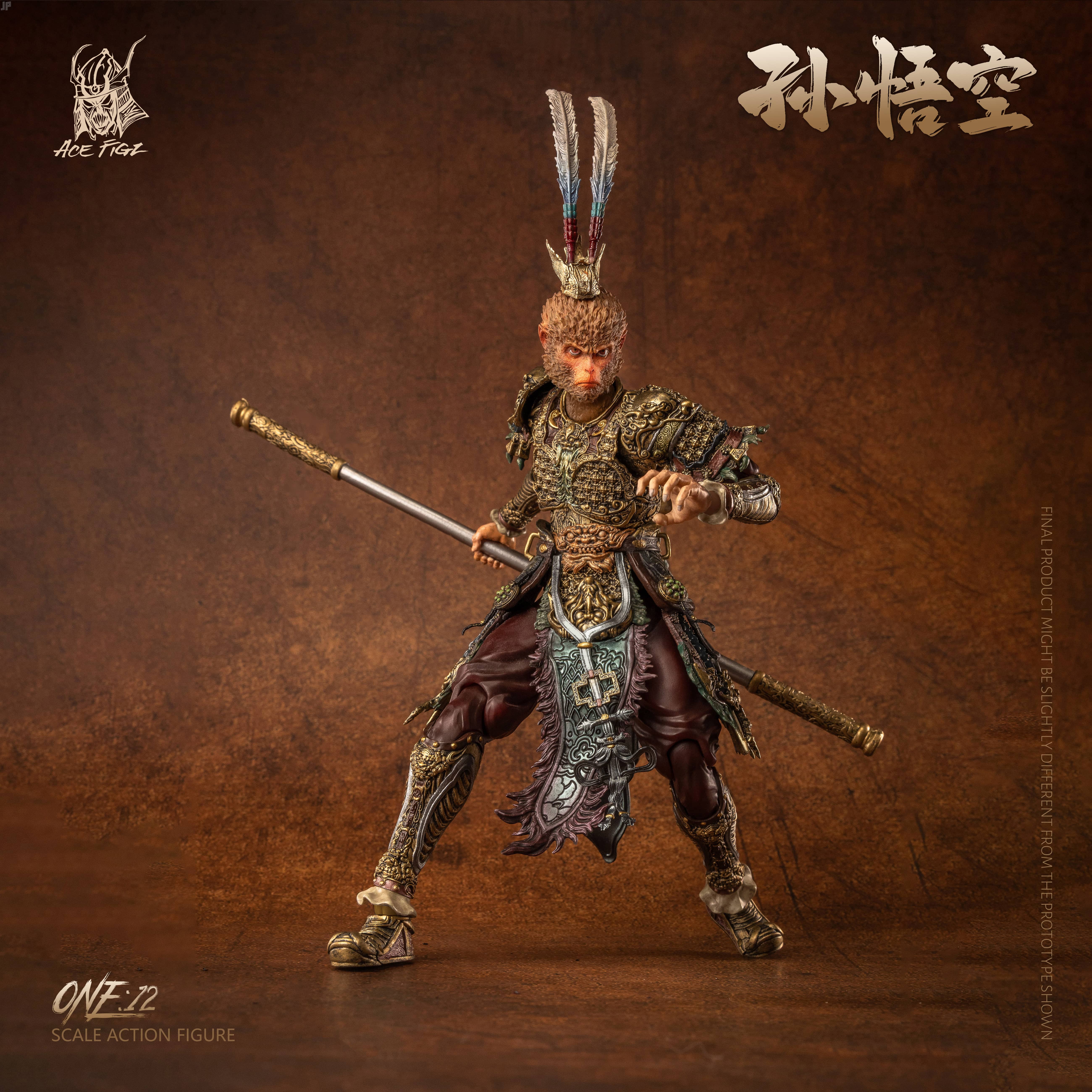 ACEFIGZ SUN WUKONG 1/12 SCALE ACTION FIGURE (NORMAL EDITION)