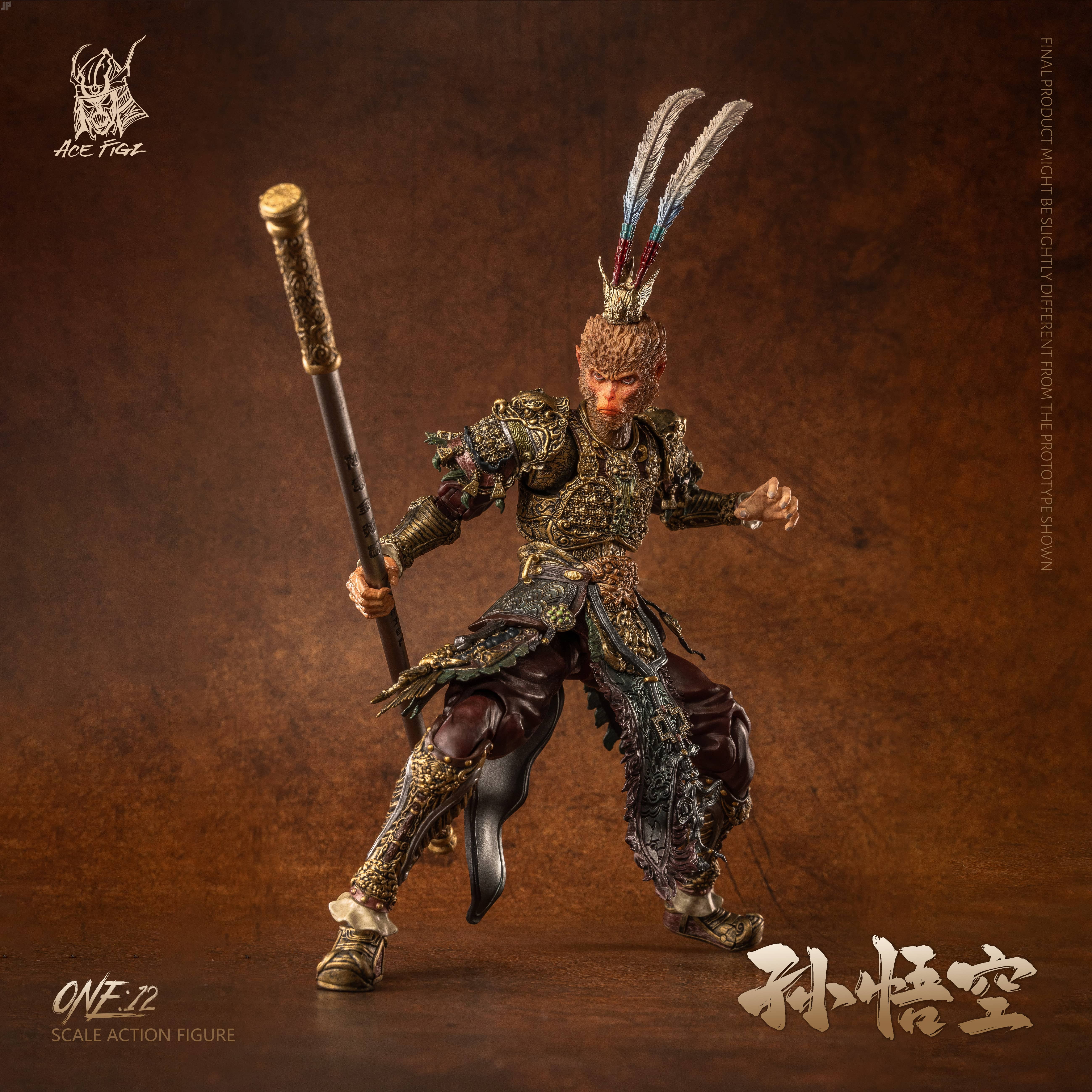 ACEFIGZ SUN WUKONG 1/12 SCALE ACTION FIGURE (NORMAL EDITION)