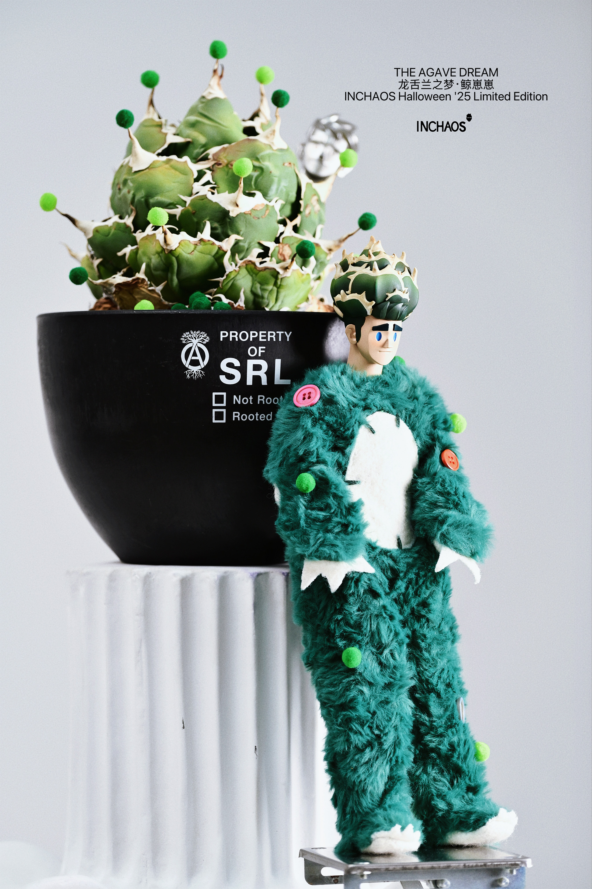 INCHAOS THE AGAVE DREAM BABY WHALE 1/6 SCALE ACTION FIGURE (GREEN)