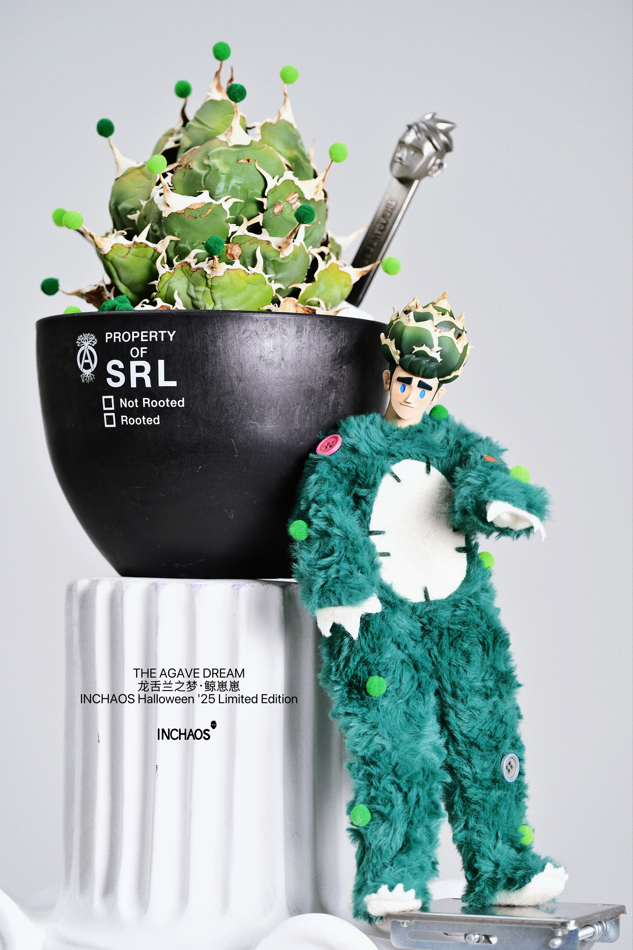 INCHAOS THE AGAVE DREAM BABY WHALE 1/6 SCALE ACTION FIGURE (GREEN)