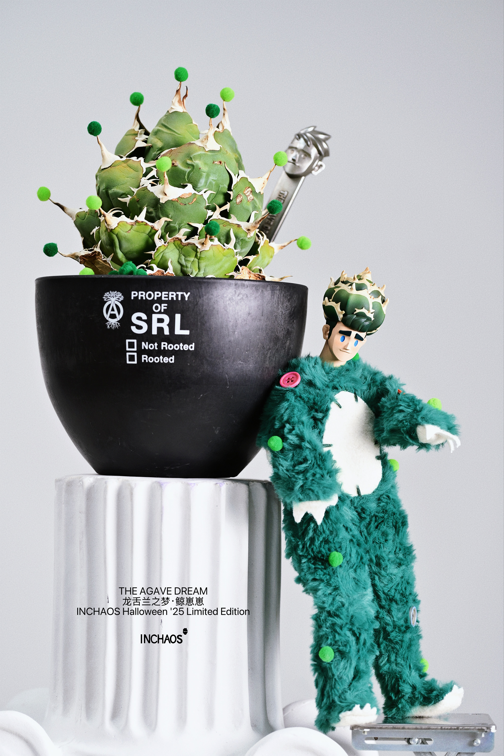 INCHAOS THE AGAVE DREAM BABY WHALE 1/6 SCALE ACTION FIGURE (GREEN)