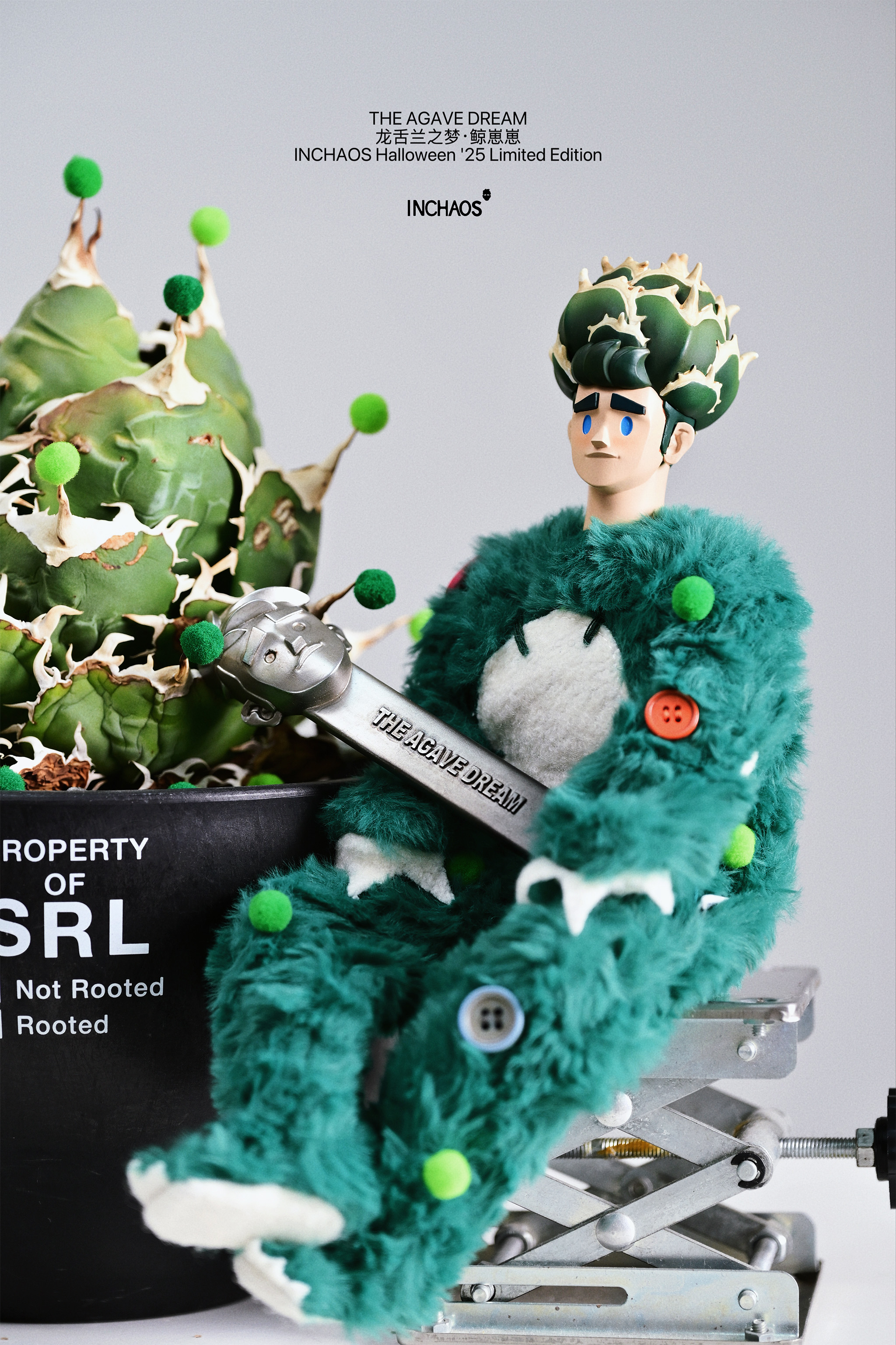 INCHAOS THE AGAVE DREAM BABY WHALE 1/6 SCALE ACTION FIGURE (GREEN)