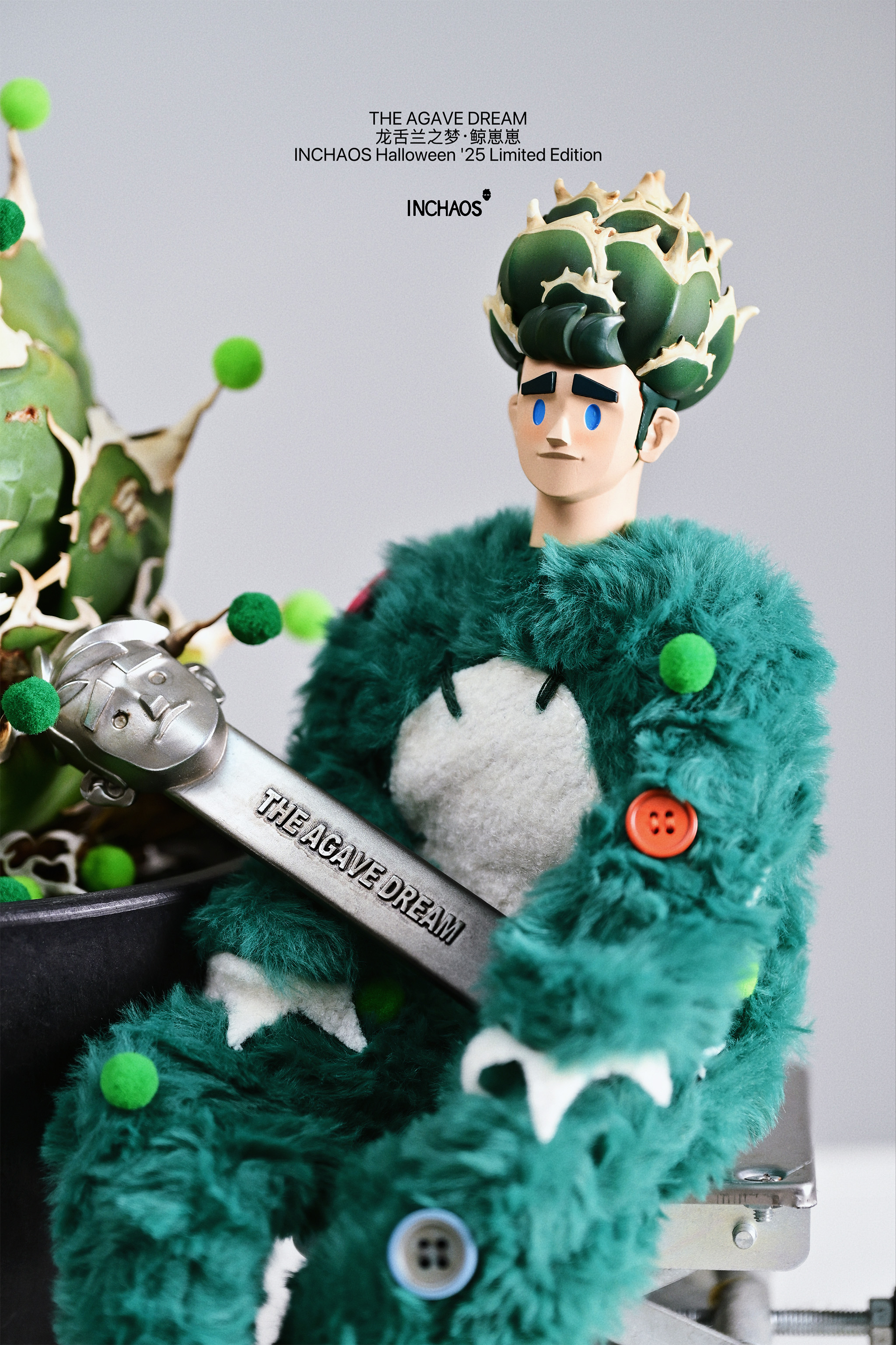 INCHAOS THE AGAVE DREAM BABY WHALE 1/6 SCALE ACTION FIGURE (GREEN)