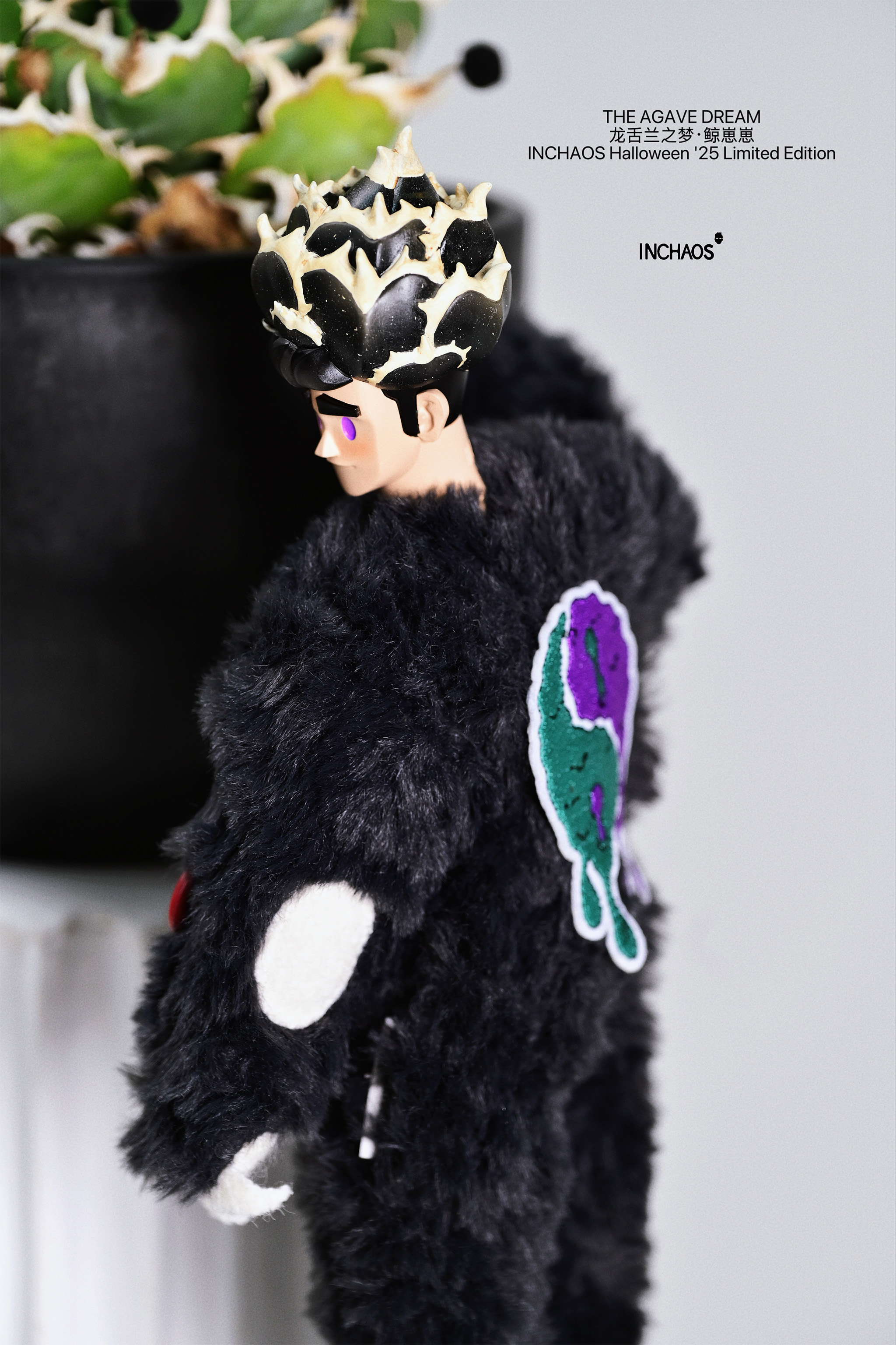 INCHAOS THE AGAVE DREAM BABY WHALE 1/6 SCALE ACTION FIGURE (BLACK)