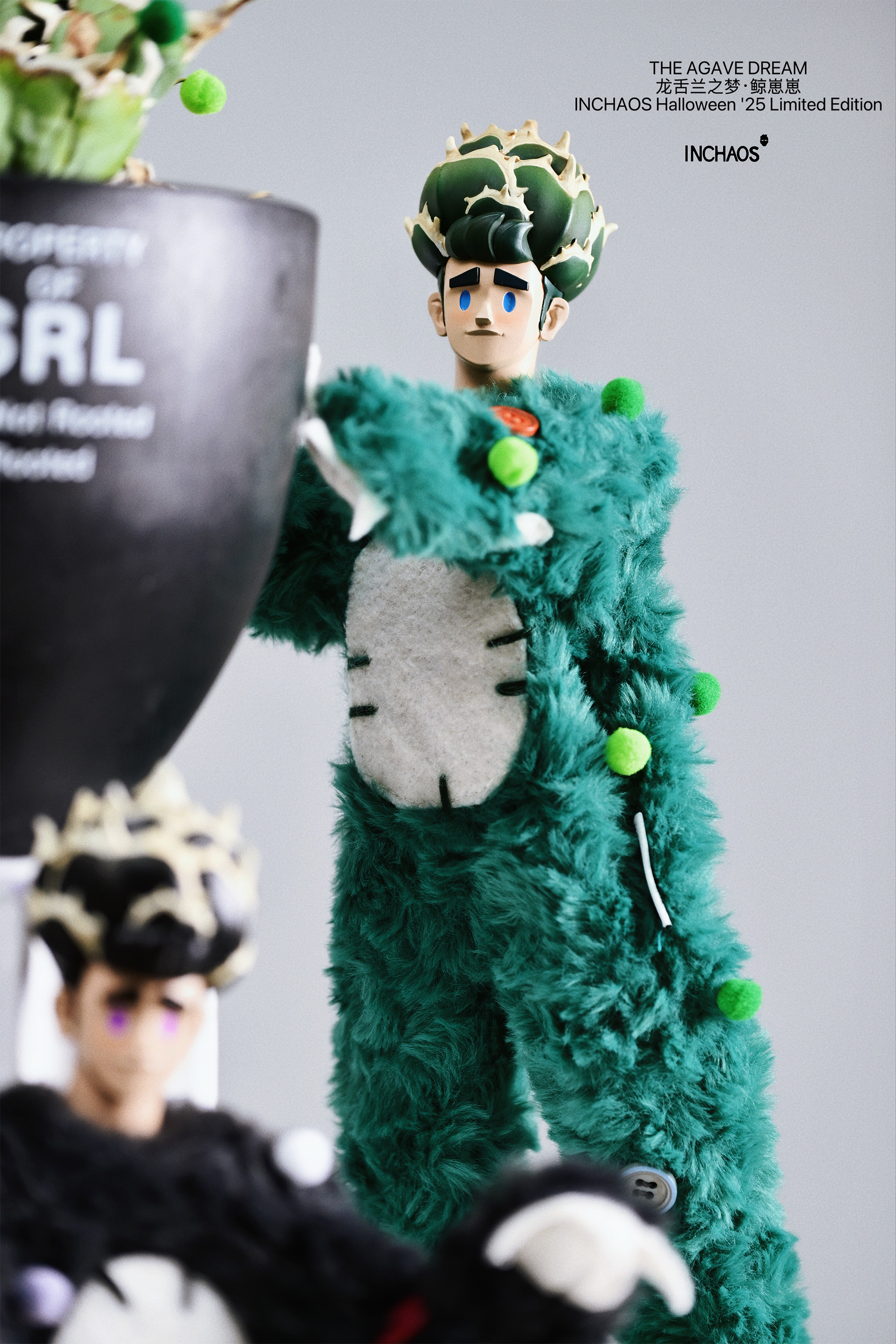 INCHAOS THE AGAVE DREAM BABY WHALE 1/6 SCALE ACTION FIGURE (GREEN & BLACK SET OF TWO)