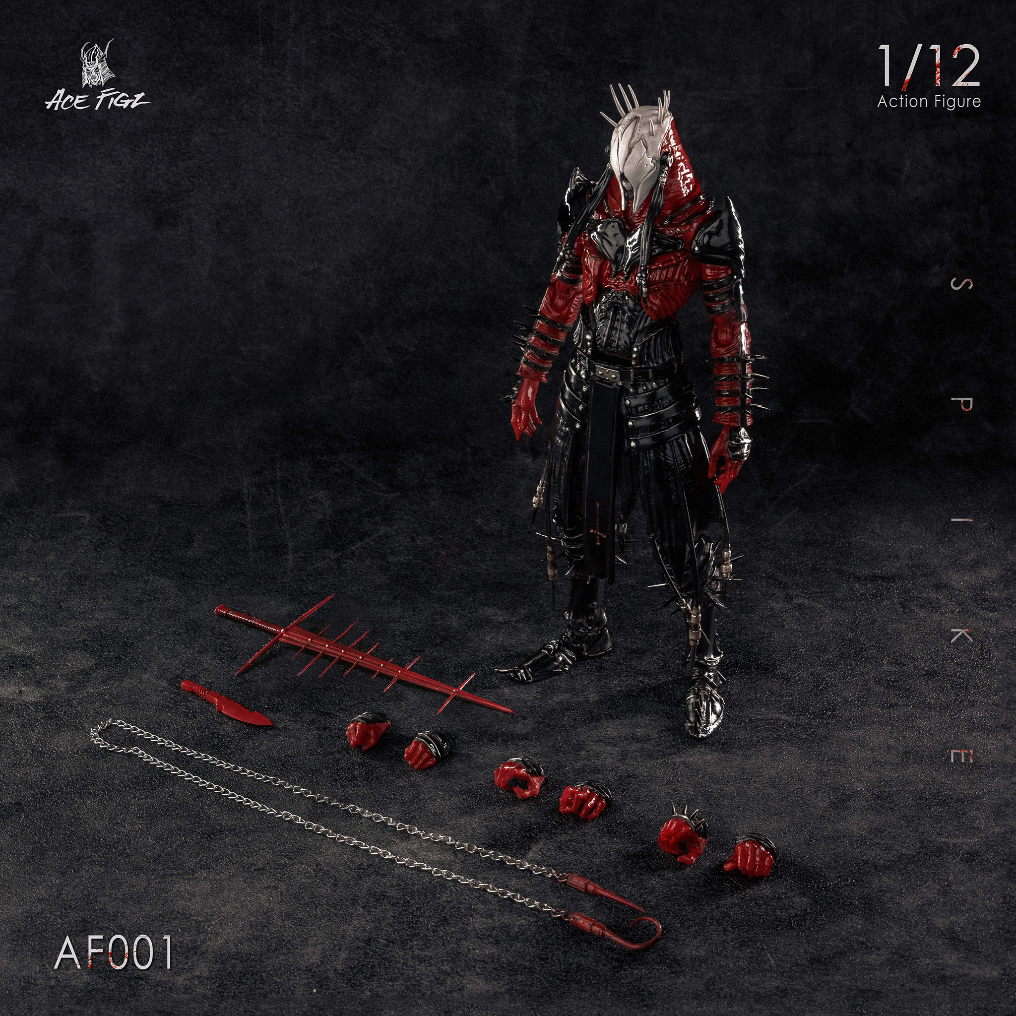 ACEFIGZ Spike 1/12 SCALE ACTION FIGURE (NORMAL EDITION)