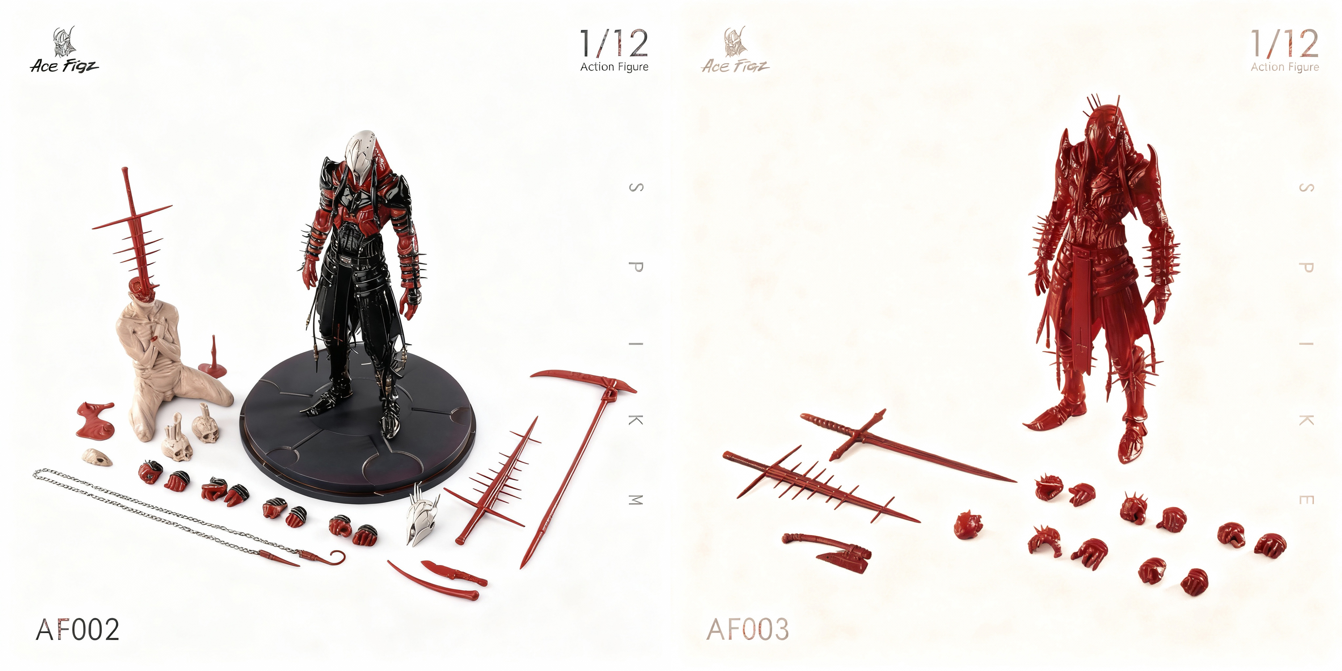 ACEFIGZ Spike 1/12 SCALE ACTION FIGURE (SET OF 2)