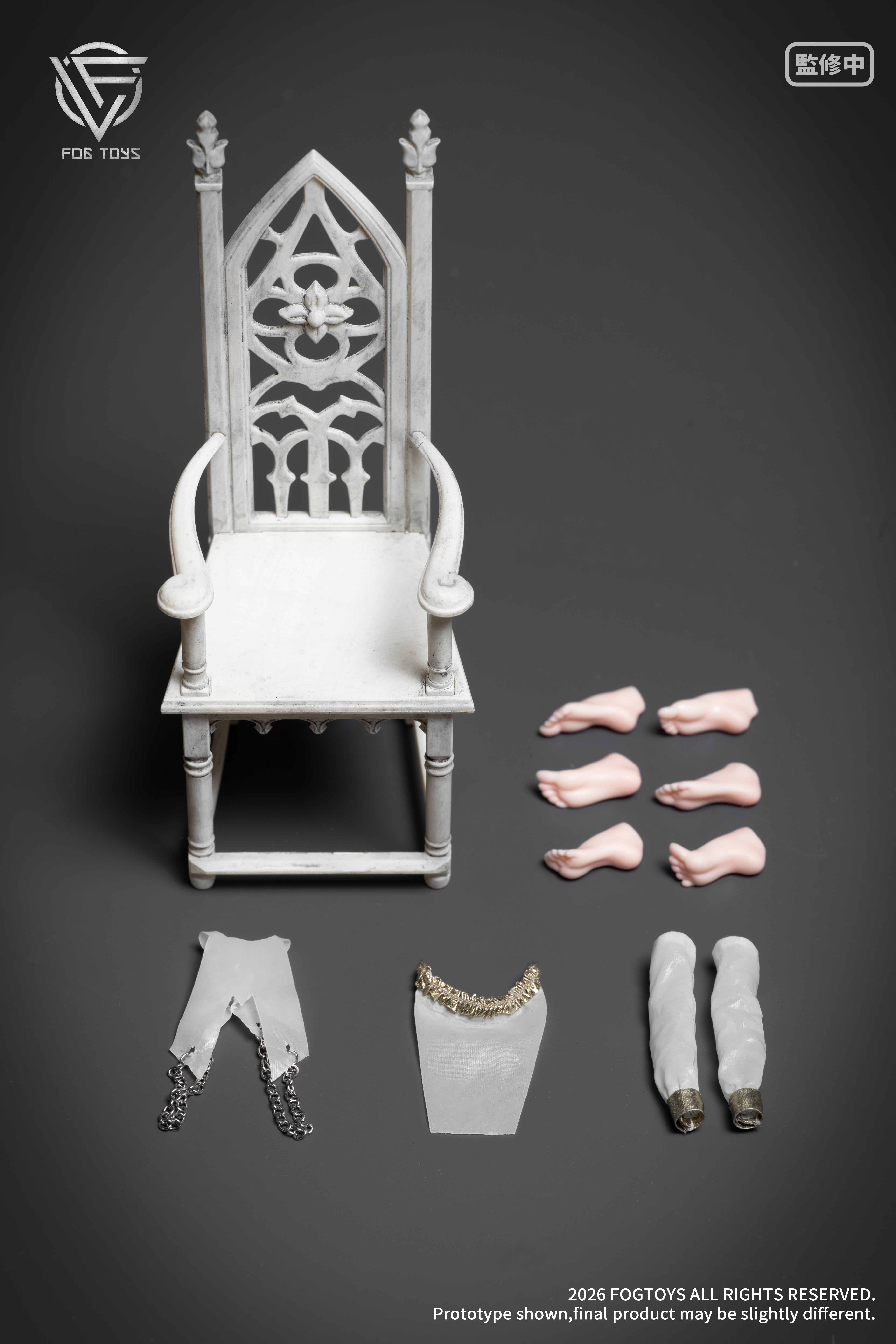 FOGTOYS 01AUP OPTIONAL PART SET FOR SISTER EIRA 1/12 SCALE ACTION FIGURE