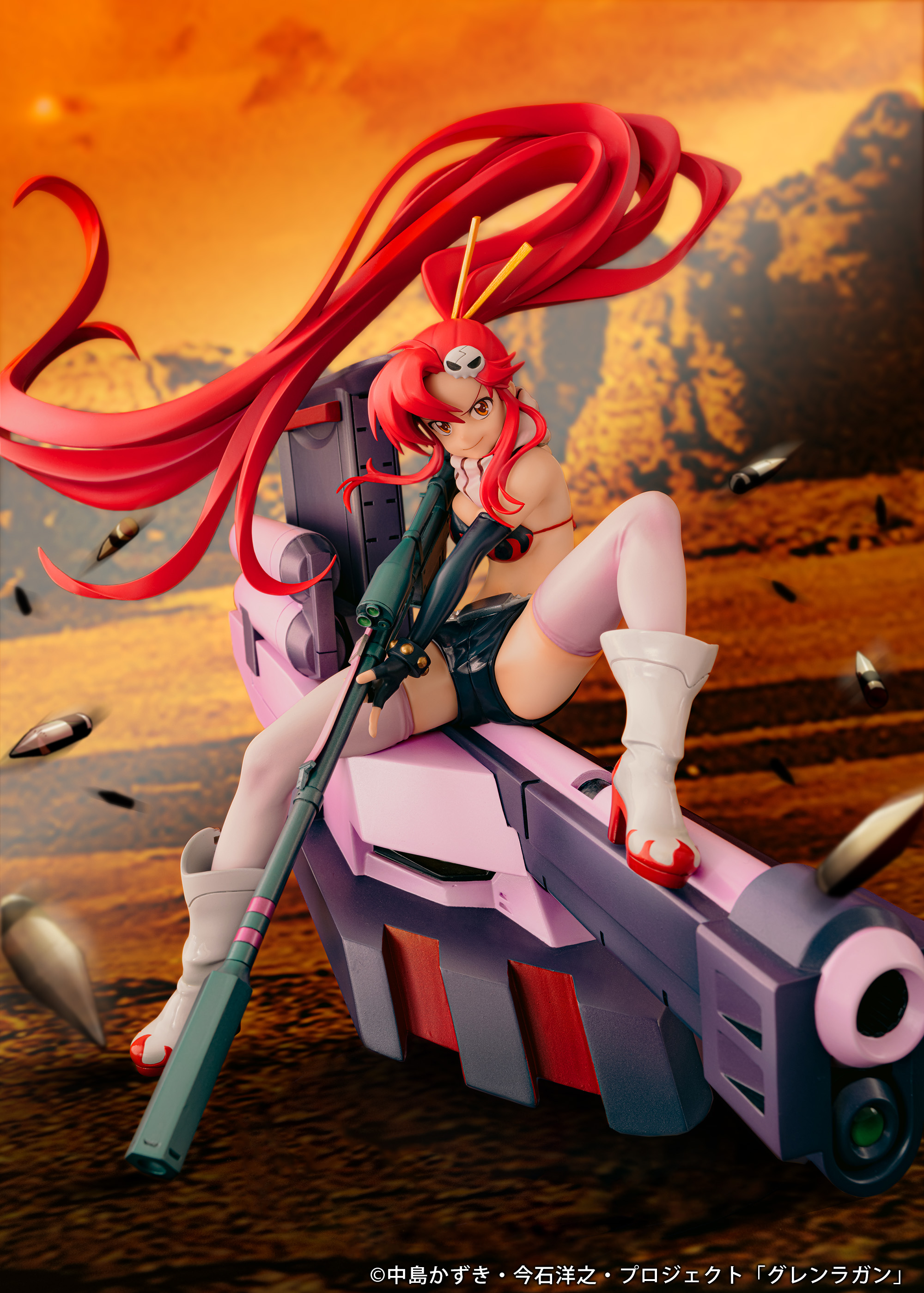 "Tengen Toppa Gurren Lagann" Scale Figure Yoko & Yoko M Tank