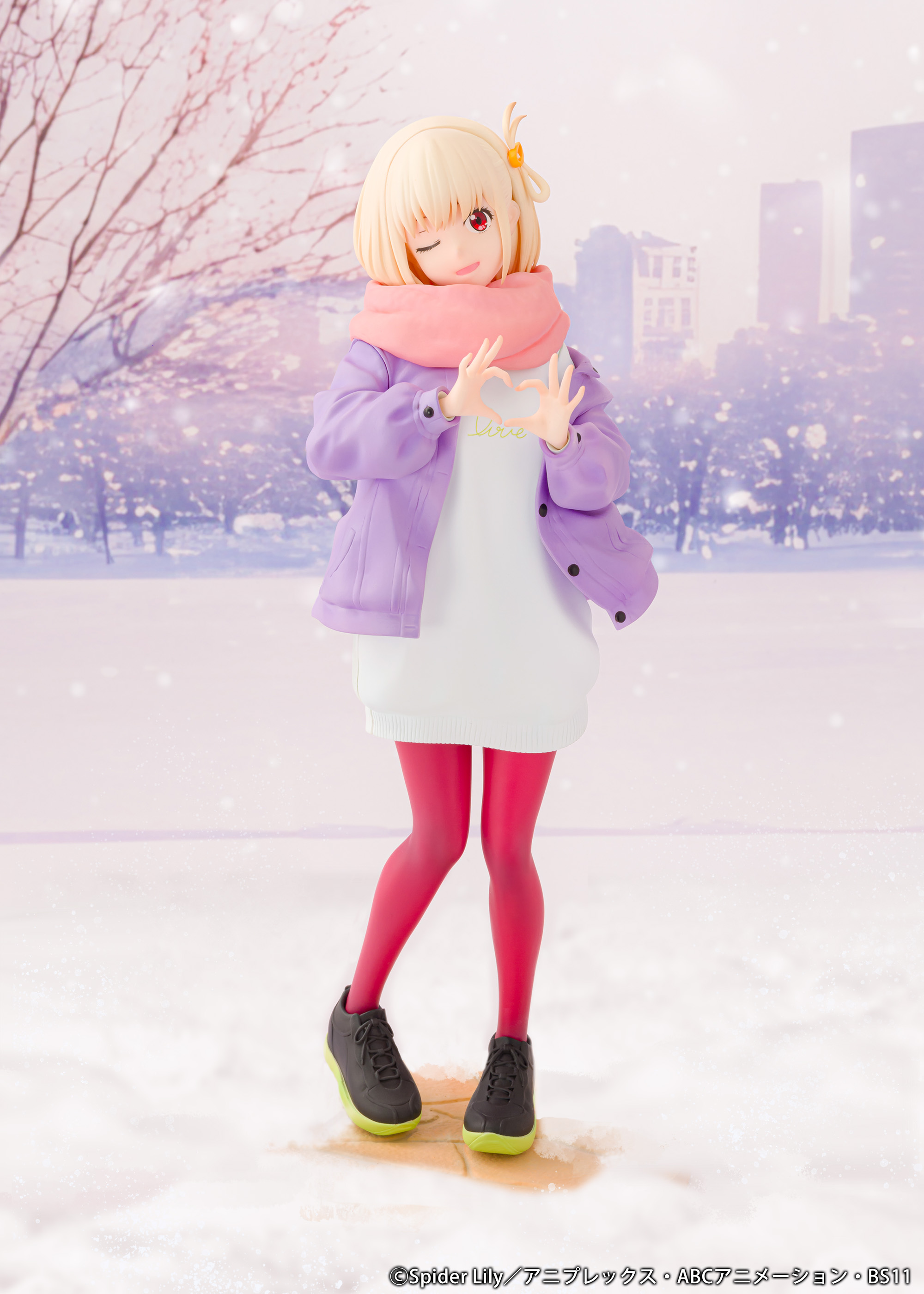 "Lycoris Recoil" 1/7 Scale Figure Nishikigi Chisato Winter Clothes Ver.