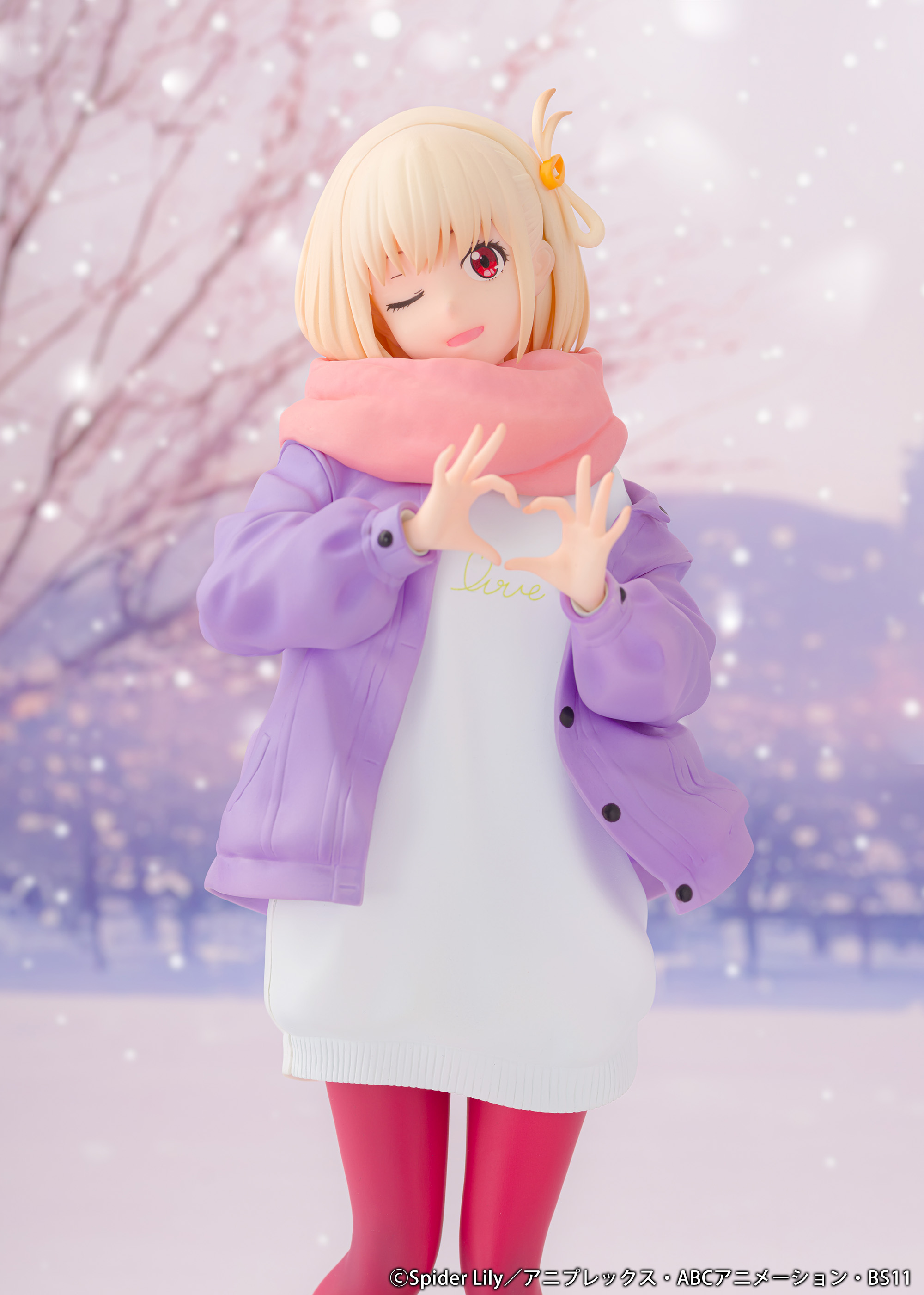 "Lycoris Recoil" 1/7 Scale Figure Nishikigi Chisato Winter Clothes Ver.