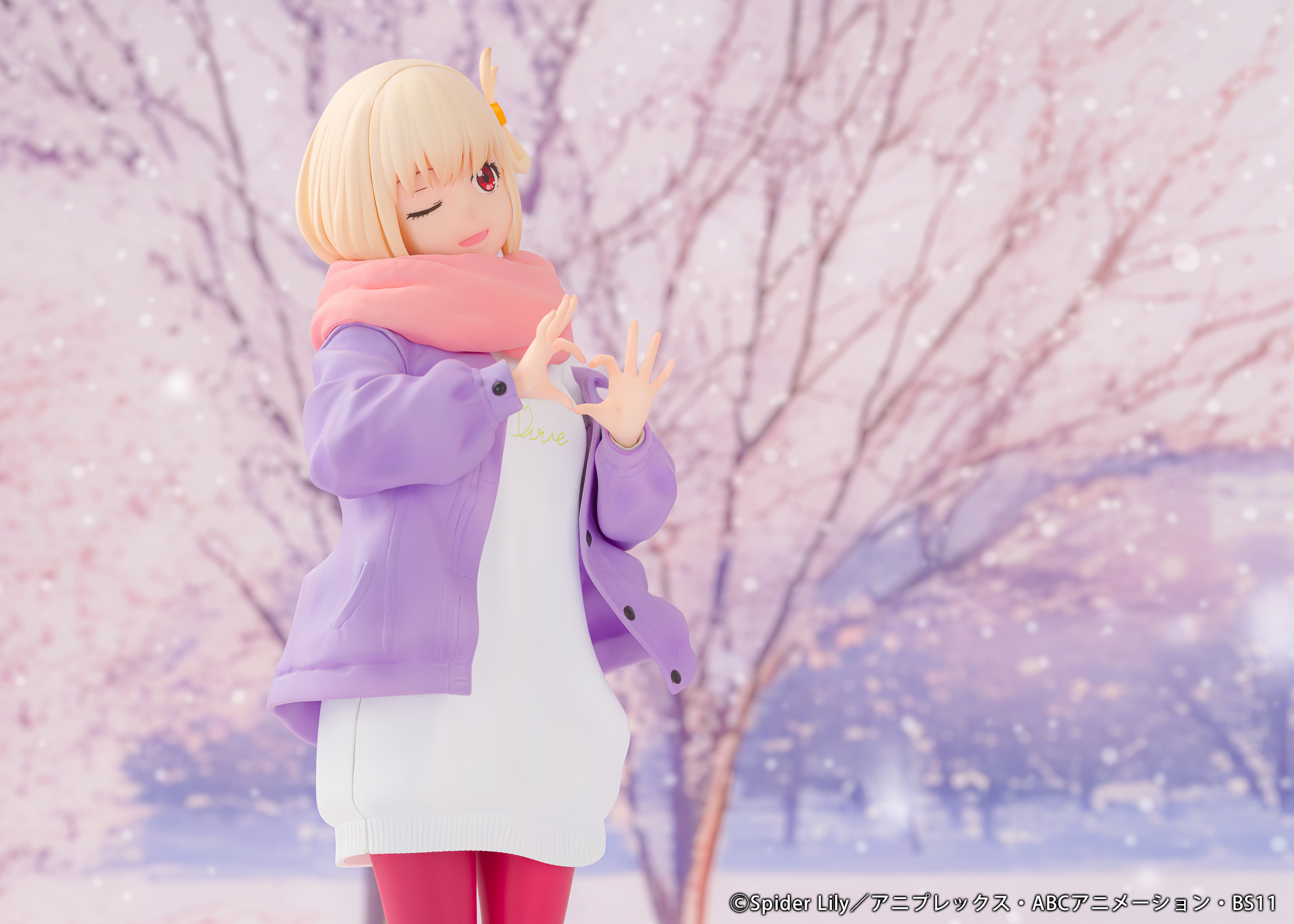 "Lycoris Recoil" 1/7 Scale Figure Nishikigi Chisato Winter Clothes Ver.