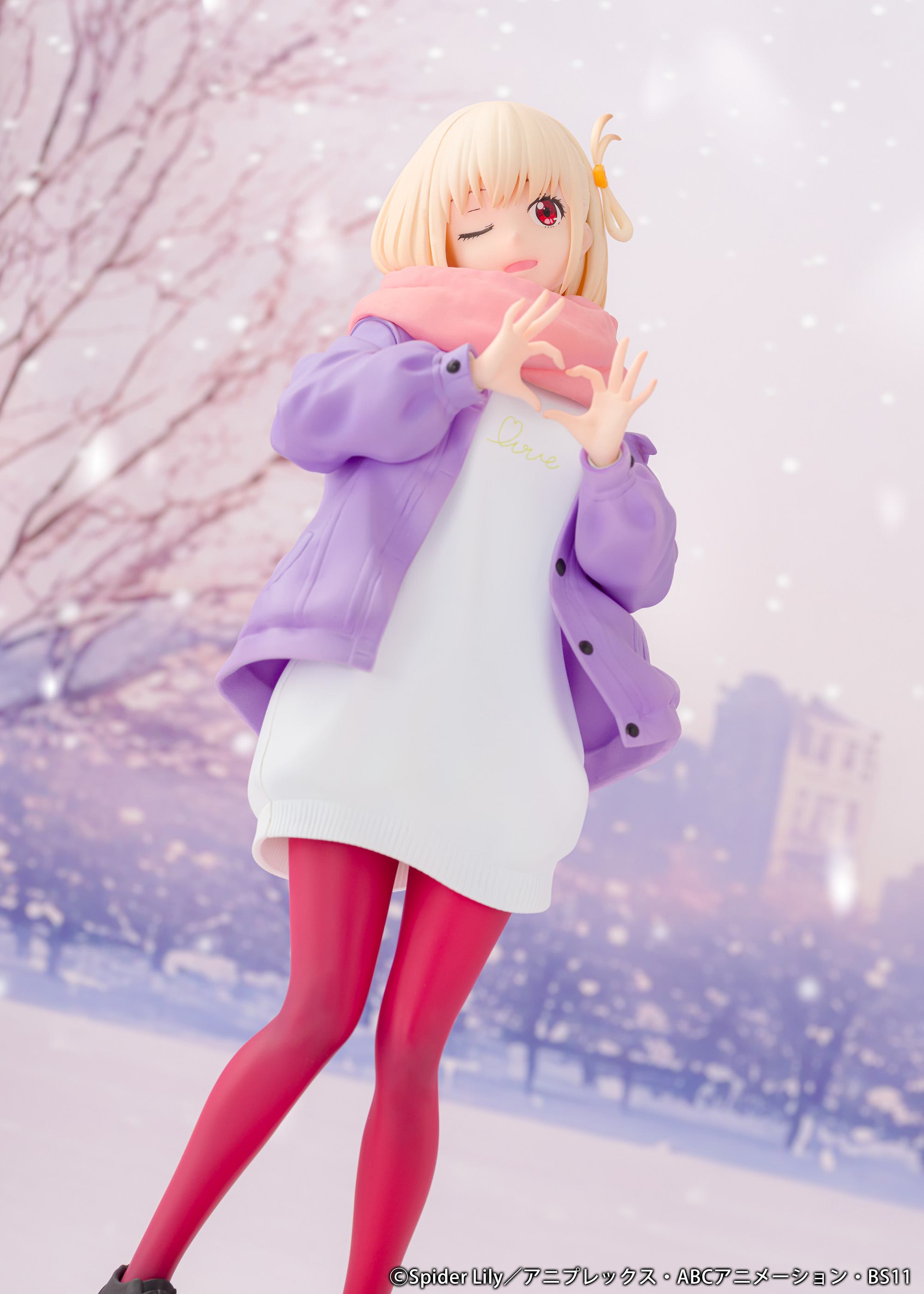 "Lycoris Recoil" 1/7 Scale Figure Nishikigi Chisato Winter Clothes Ver.