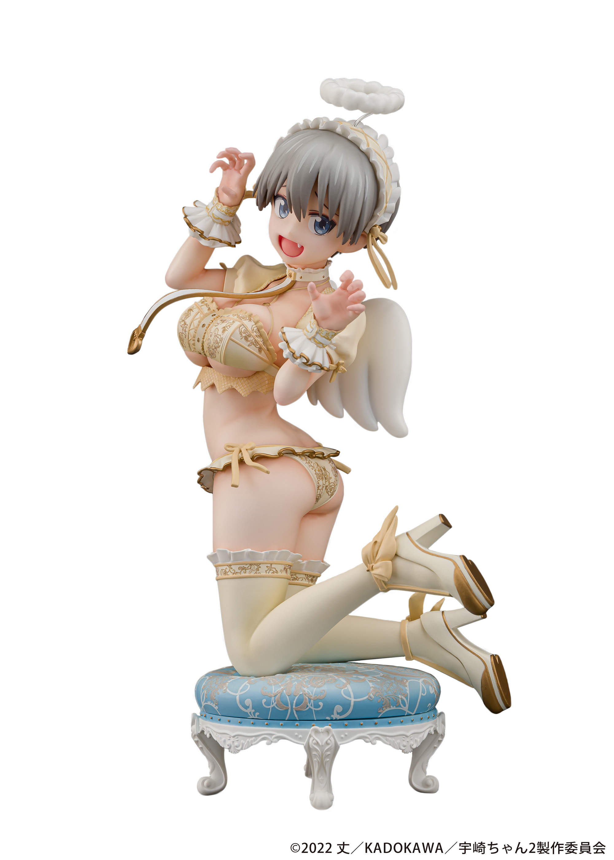 "Uzaki-chan Wants to Hang Out! Double" 1/7 Scale Figure Uzaki Hana Angel Ver.
