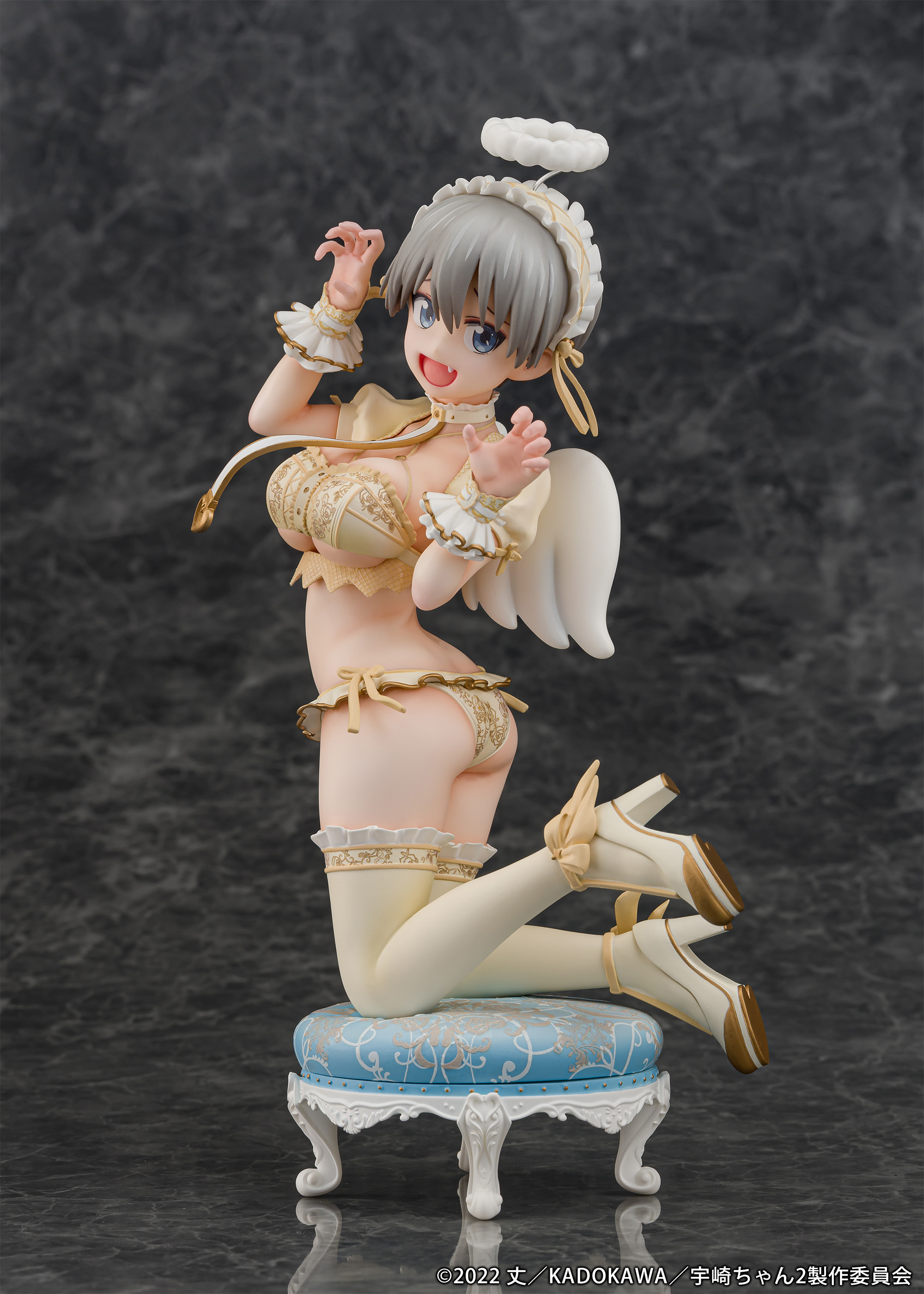 "Uzaki-chan Wants to Hang Out! Double" 1/7 Scale Figure Uzaki Hana Angel Ver.