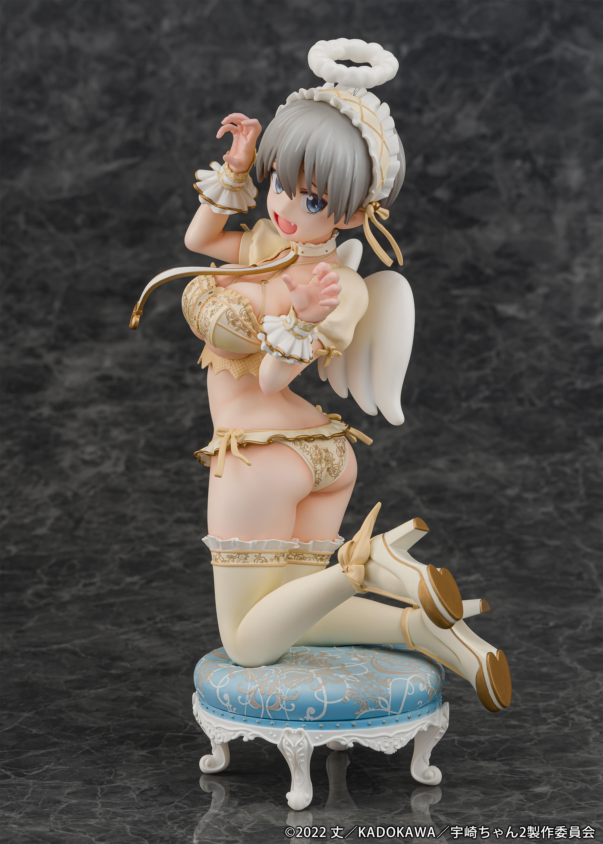 "Uzaki-chan Wants to Hang Out! Double" 1/7 Scale Figure Uzaki Hana Angel Ver.