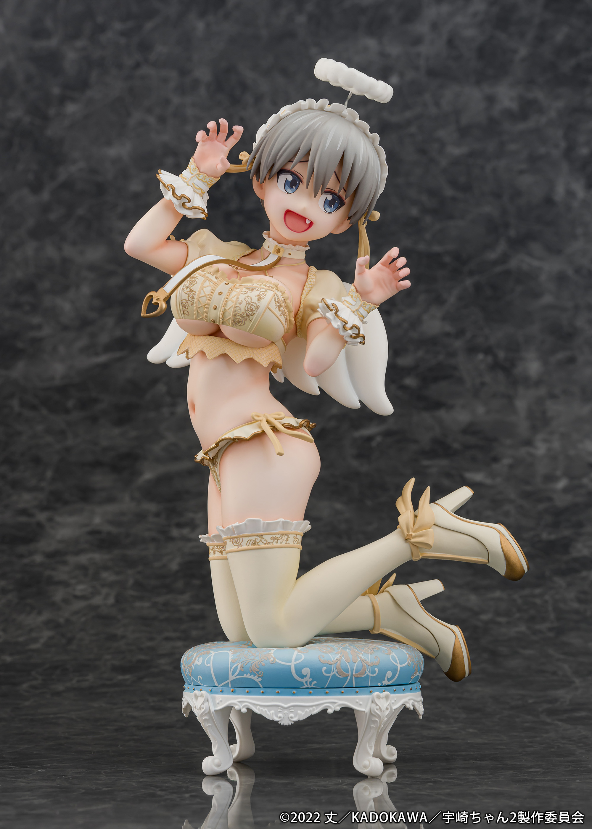 "Uzaki-chan Wants to Hang Out! Double" 1/7 Scale Figure Uzaki Hana Angel Ver.