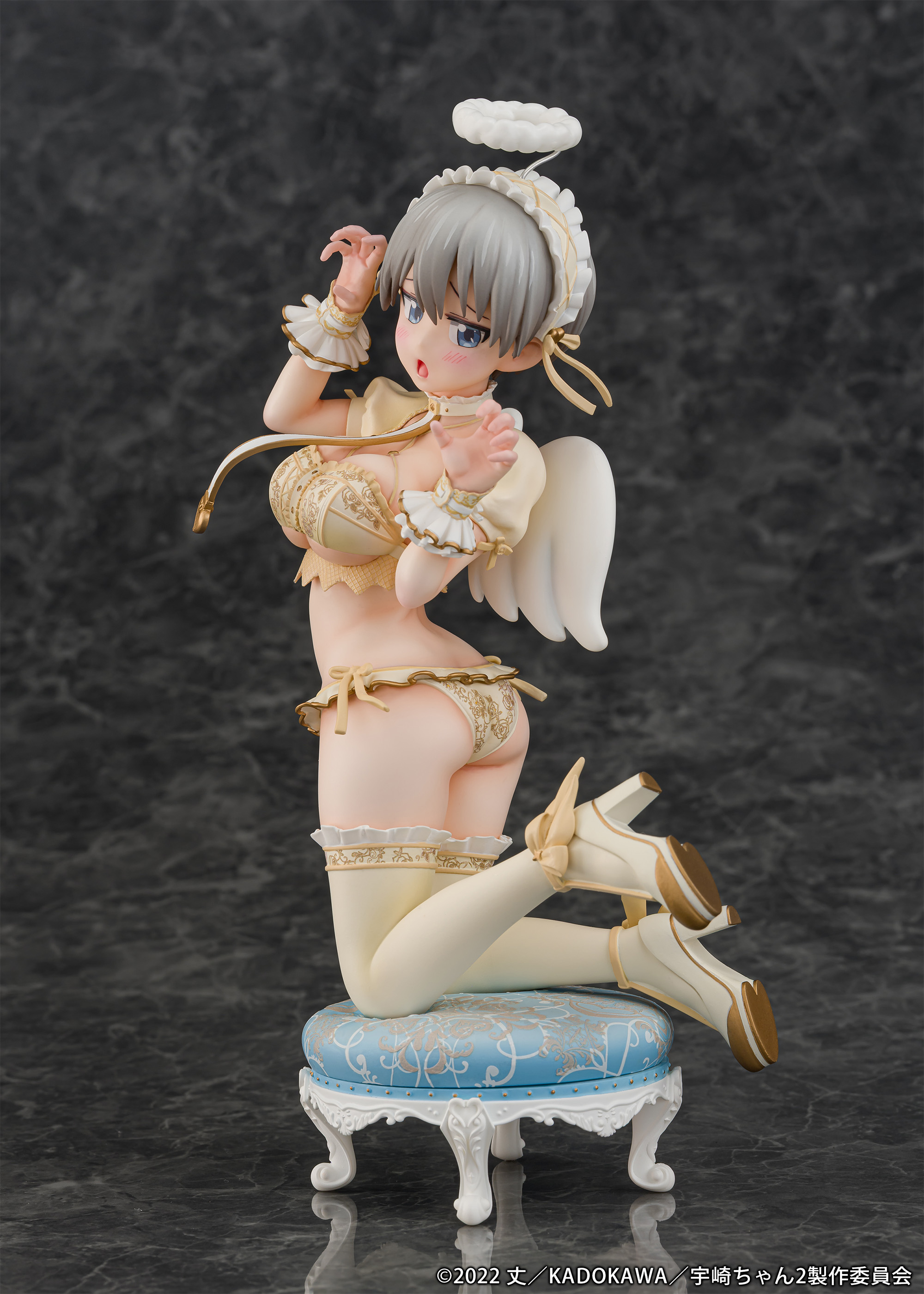 "Uzaki-chan Wants to Hang Out! Double" 1/7 Scale Figure Uzaki Hana Angel Ver.