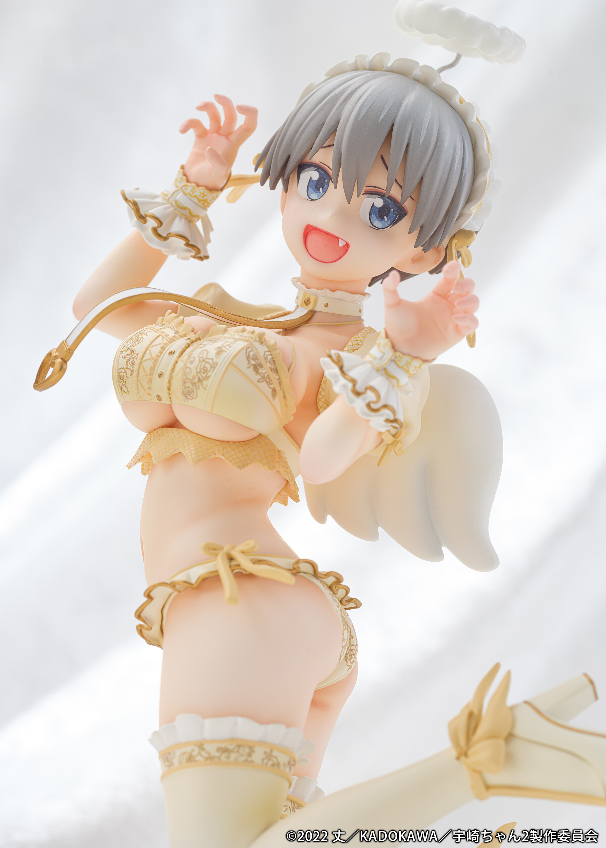 "Uzaki-chan Wants to Hang Out! Double" 1/7 Scale Figure Uzaki Hana Angel Ver.