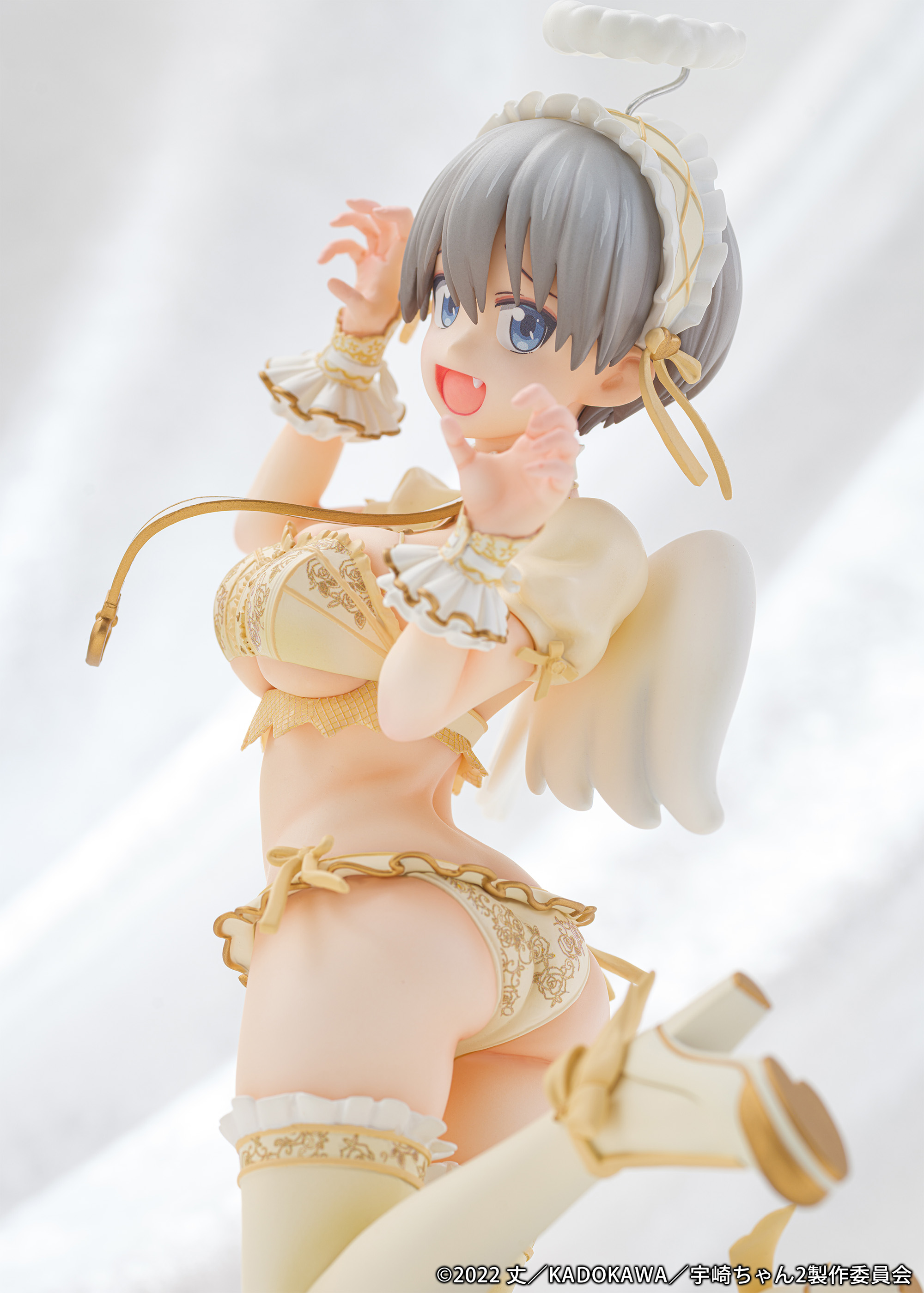 "Uzaki-chan Wants to Hang Out! Double" 1/7 Scale Figure Uzaki Hana Angel Ver.