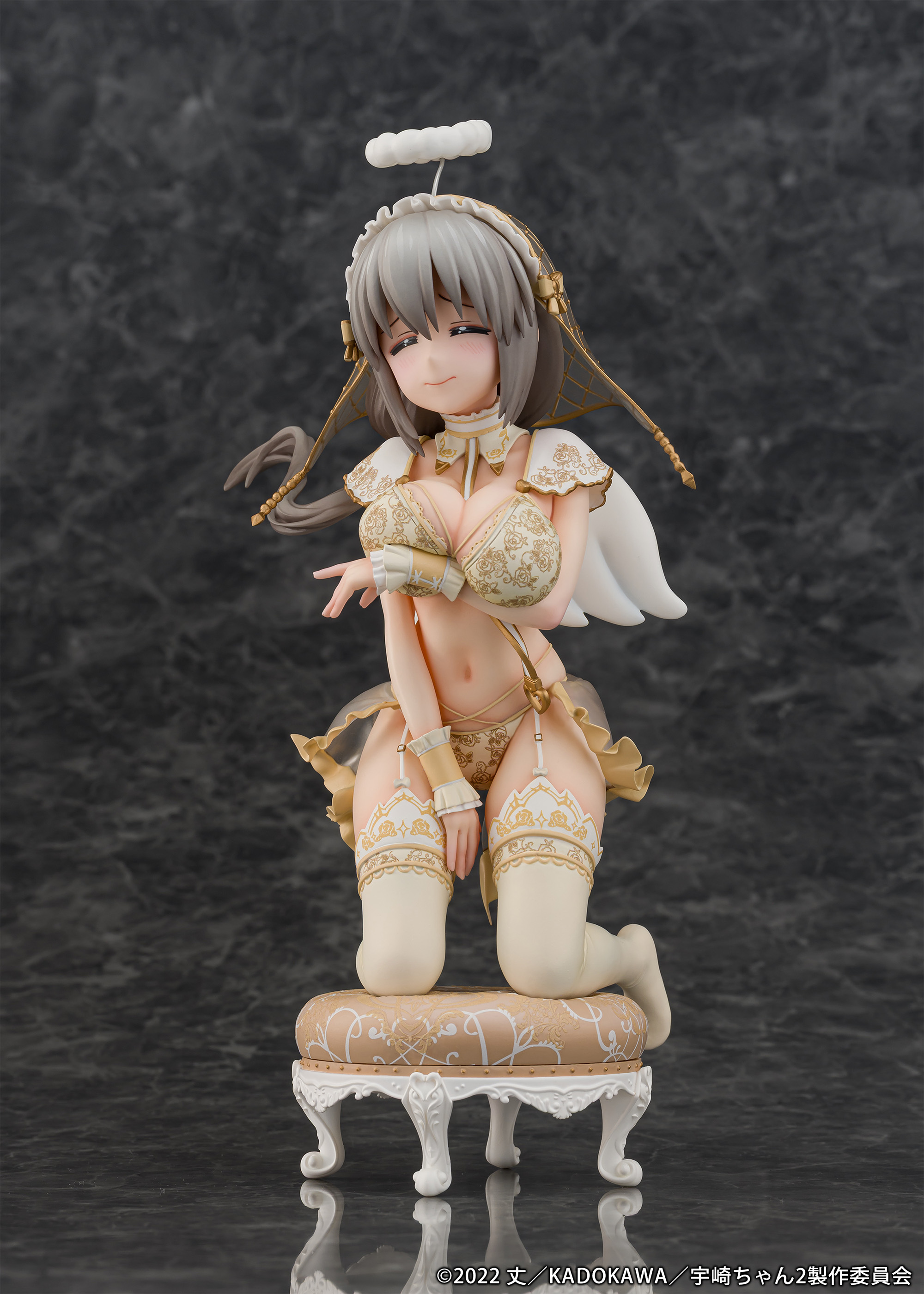 "Uzaki-chan Wants to Hang Out! Double" 1/7 Scale Figure Uzaki Tsuki Angel Ver.