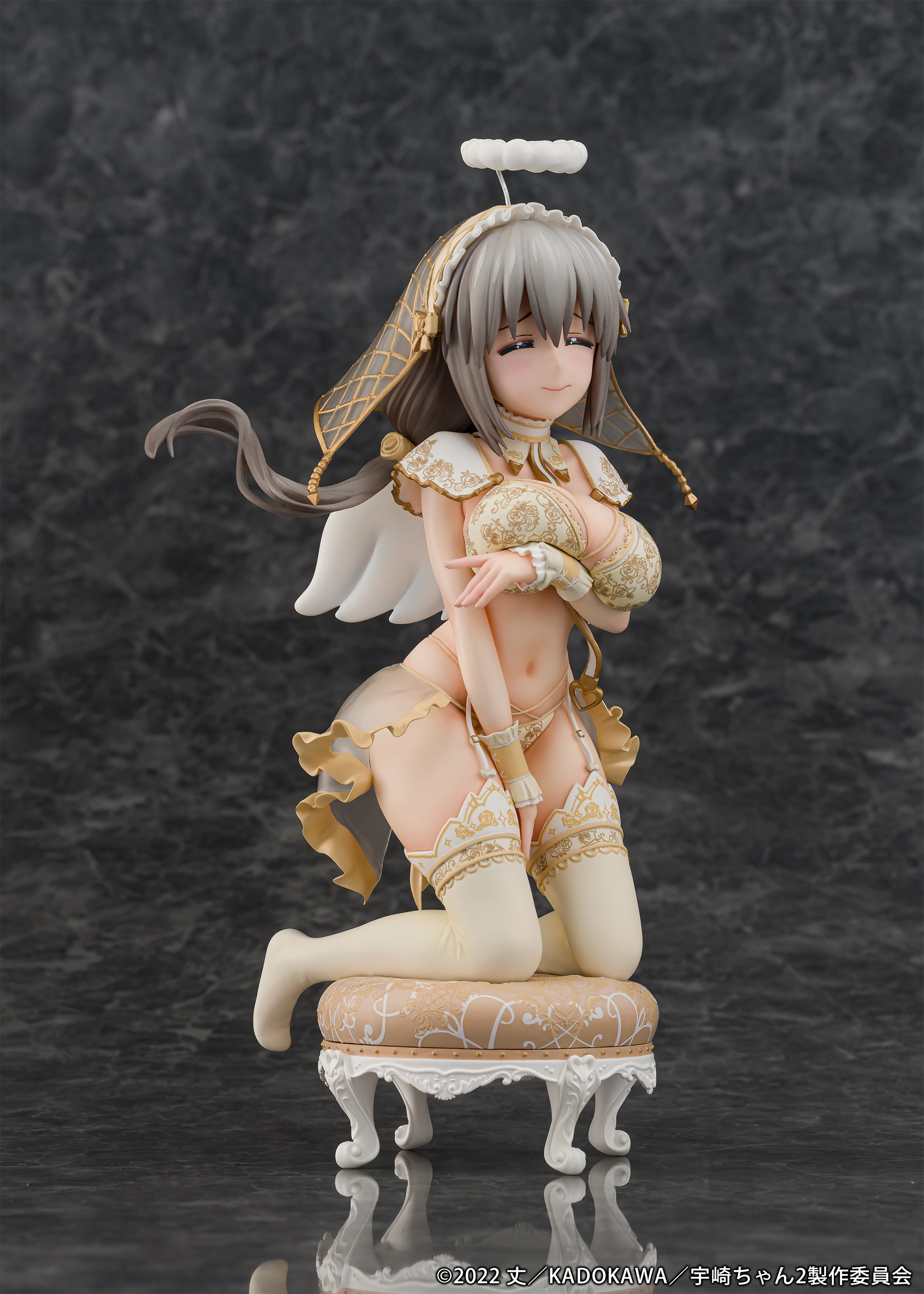 "Uzaki-chan Wants to Hang Out! Double" 1/7 Scale Figure Uzaki Tsuki Angel Ver.