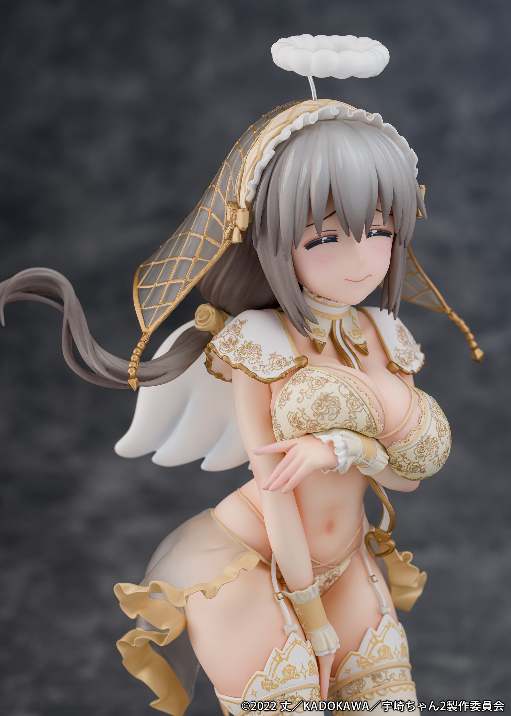 "Uzaki-chan Wants to Hang Out! Double" 1/7 Scale Figure Uzaki Tsuki Angel Ver.