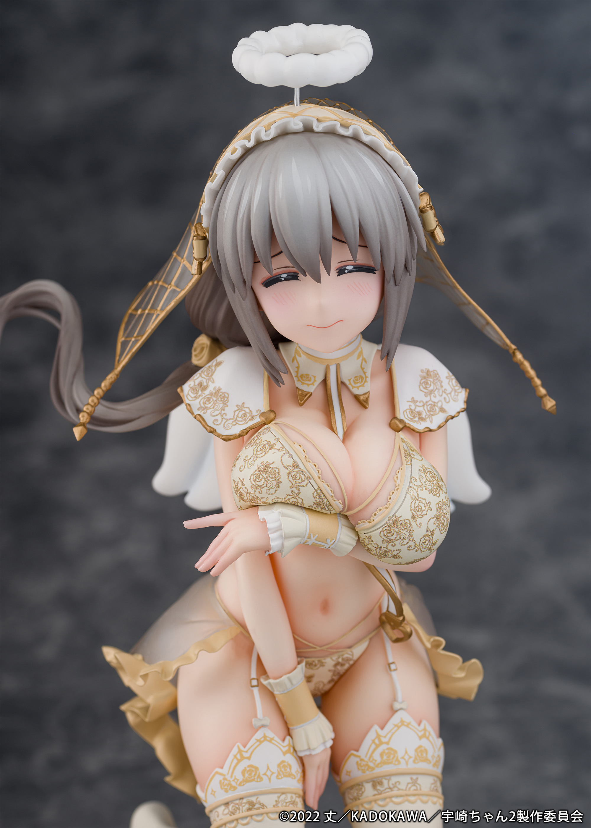 "Uzaki-chan Wants to Hang Out! Double" 1/7 Scale Figure Uzaki Tsuki Angel Ver.