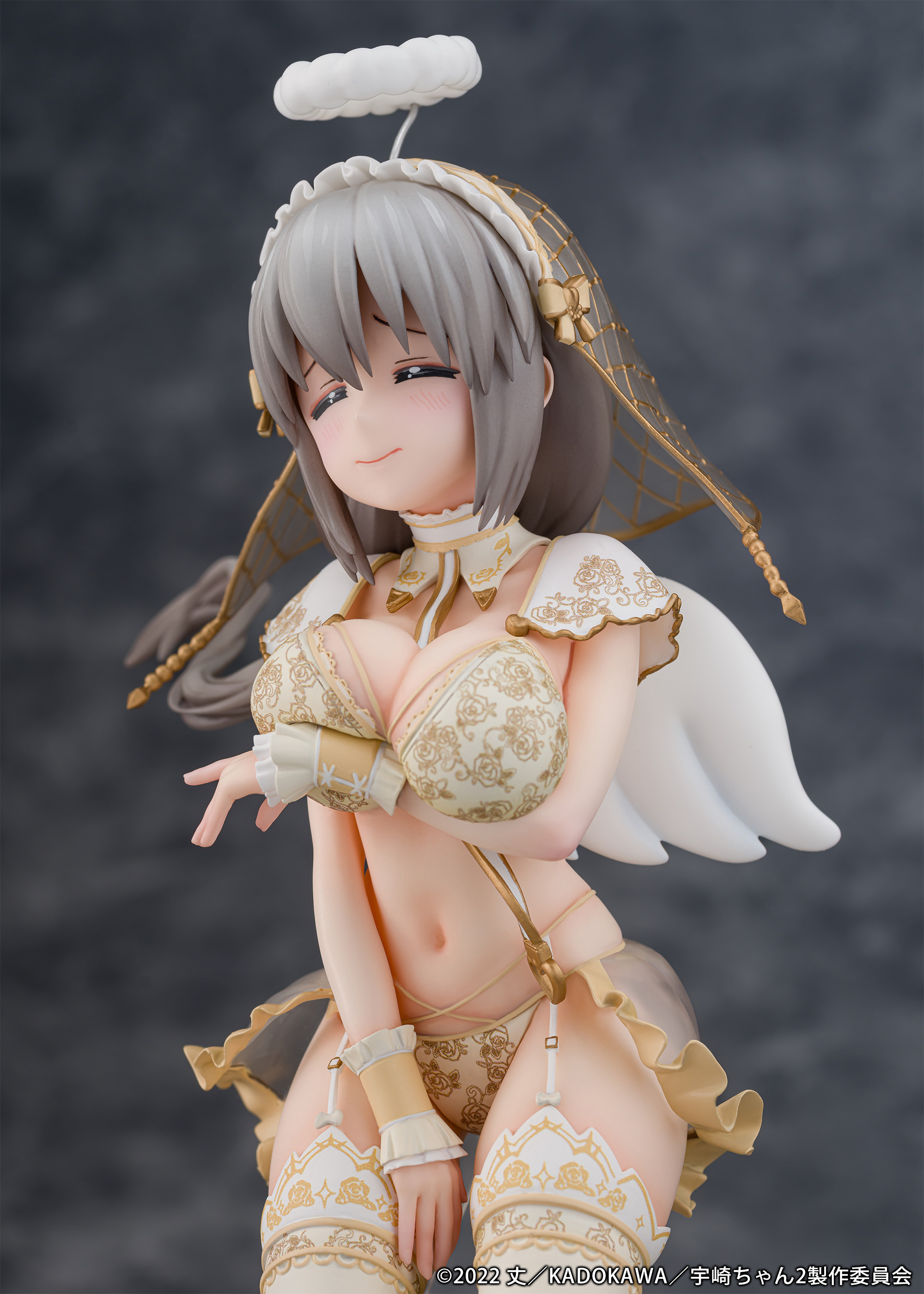 "Uzaki-chan Wants to Hang Out! Double" 1/7 Scale Figure Uzaki Tsuki Angel Ver.