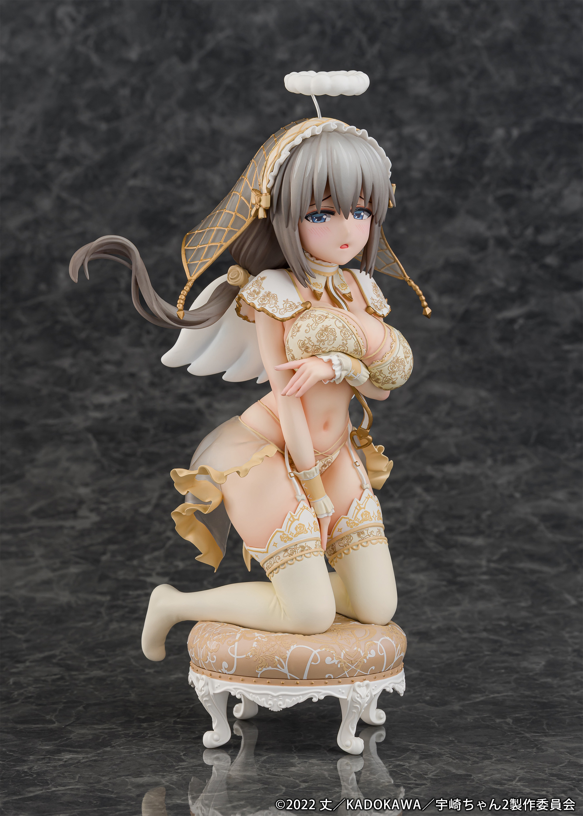 "Uzaki-chan Wants to Hang Out! Double" 1/7 Scale Figure Uzaki Tsuki Angel Ver.