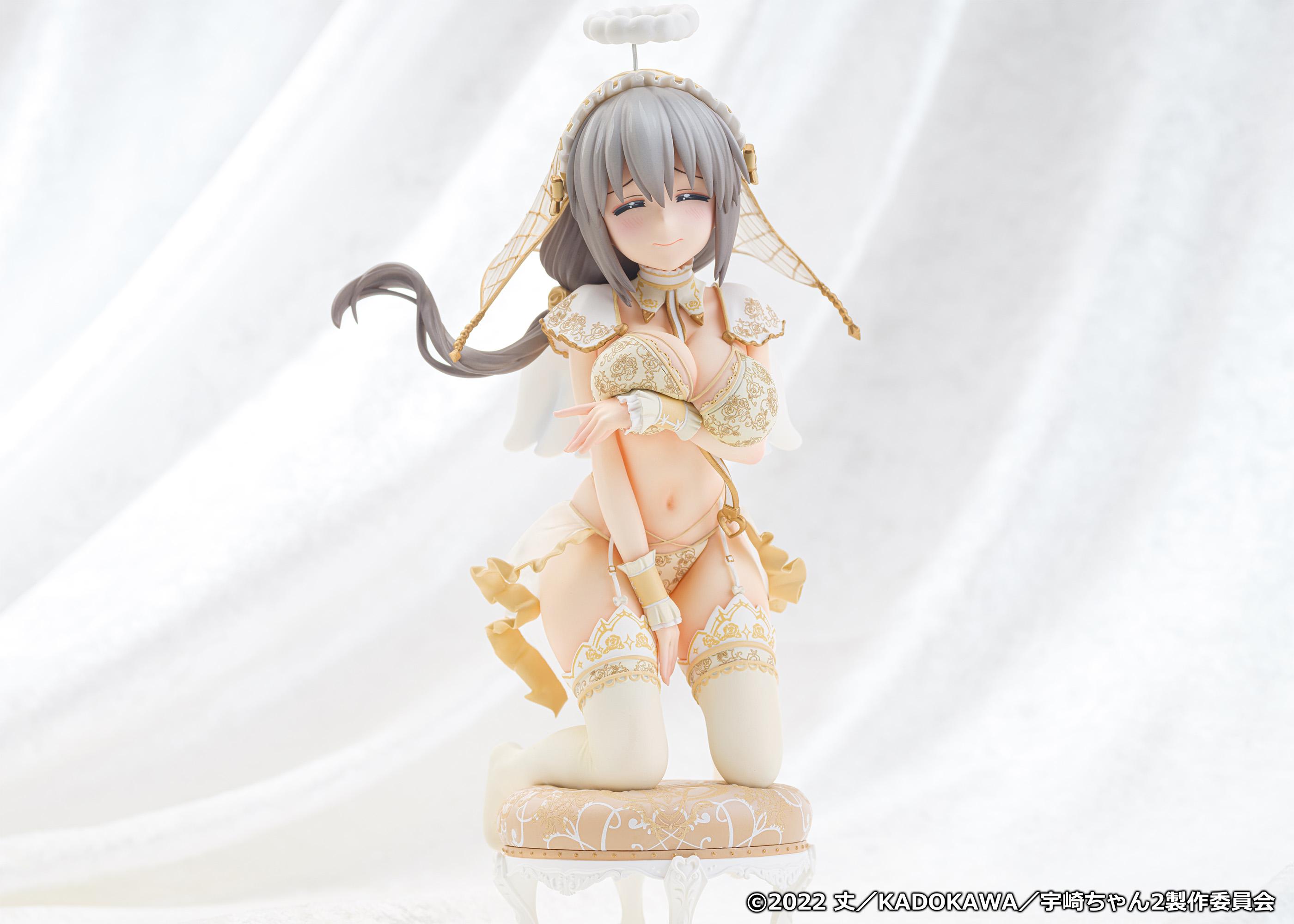 "Uzaki-chan Wants to Hang Out! Double" 1/7 Scale Figure Uzaki Tsuki Angel Ver.