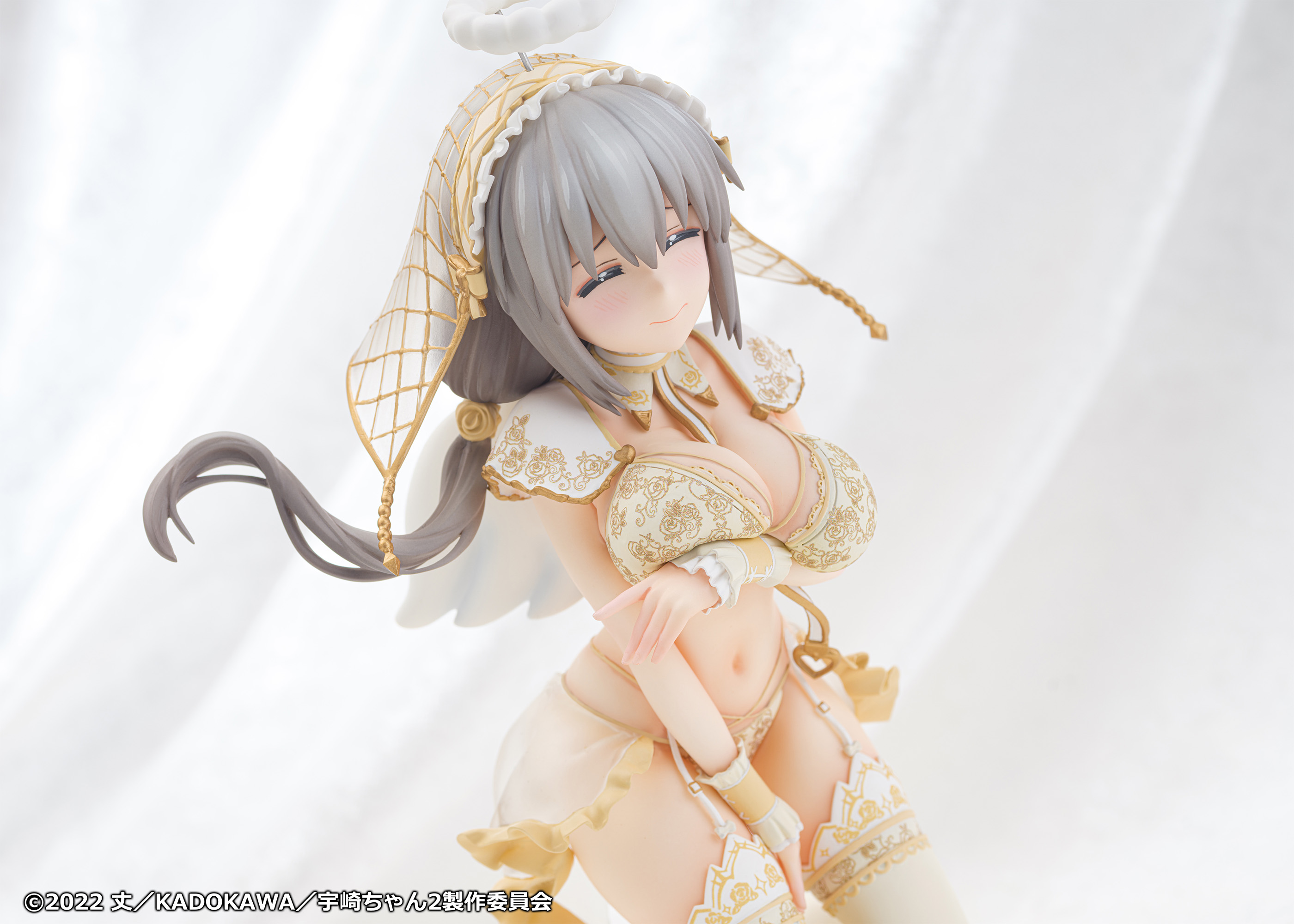 "Uzaki-chan Wants to Hang Out! Double" 1/7 Scale Figure Uzaki Tsuki Angel Ver.