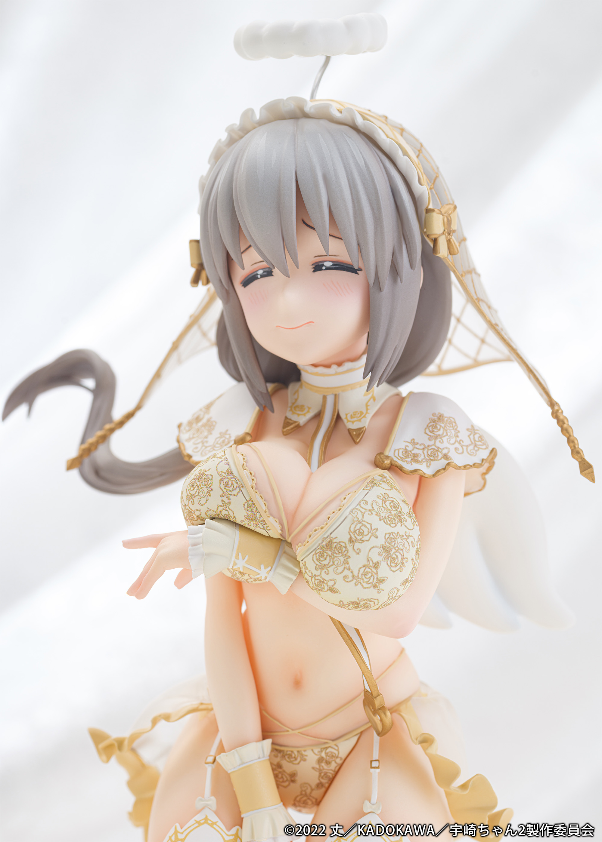 "Uzaki-chan Wants to Hang Out! Double" 1/7 Scale Figure Uzaki Tsuki Angel Ver.