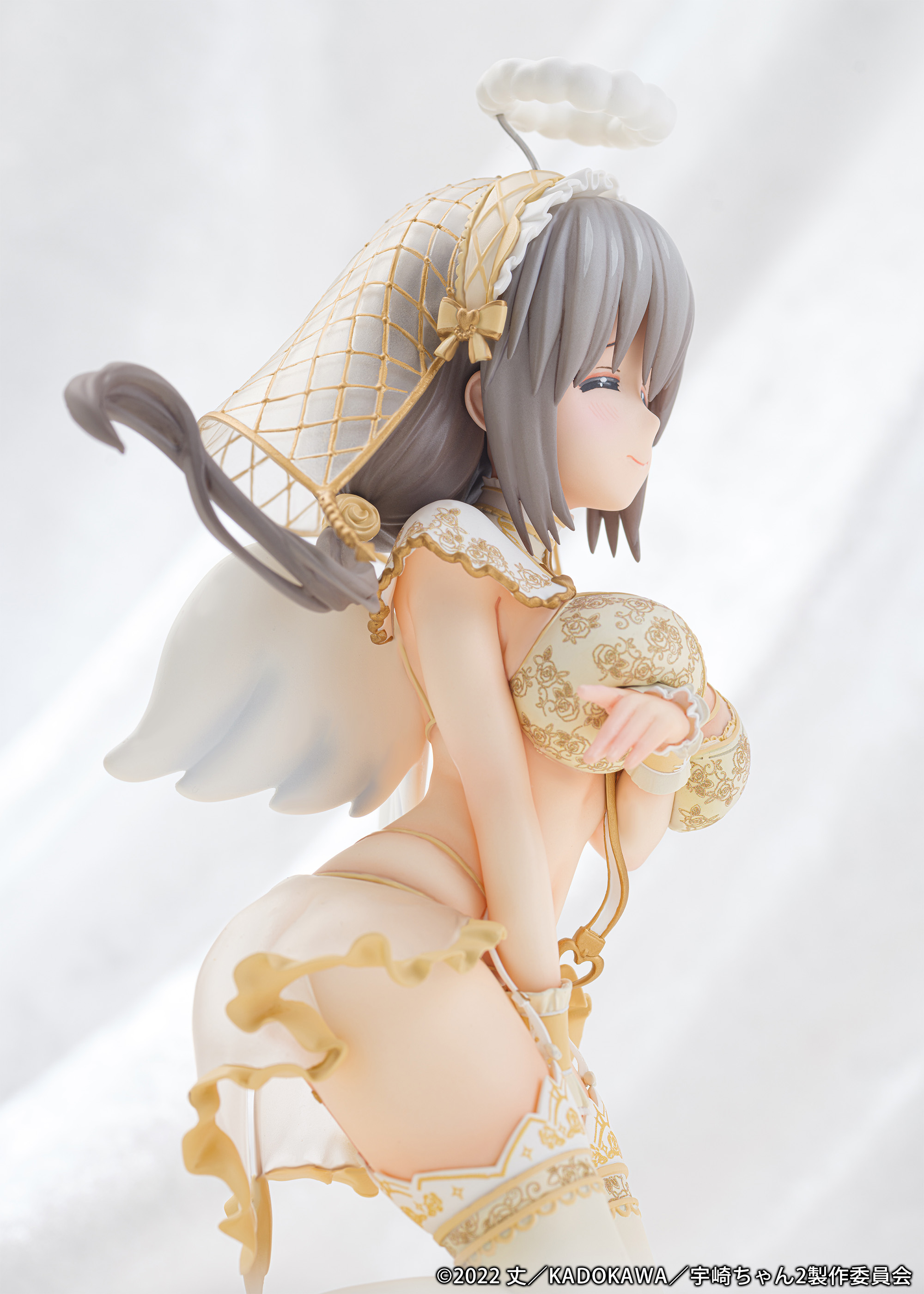 "Uzaki-chan Wants to Hang Out! Double" 1/7 Scale Figure Uzaki Tsuki Angel Ver.