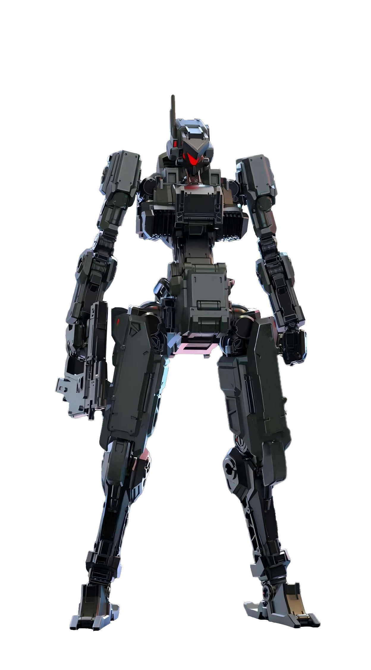 SHEIK MAINLAND 3 MIN PROJECT SERIES FENRIR 1/18 SCALE PLASTIC MODEL KIT (METALIC BLACK)