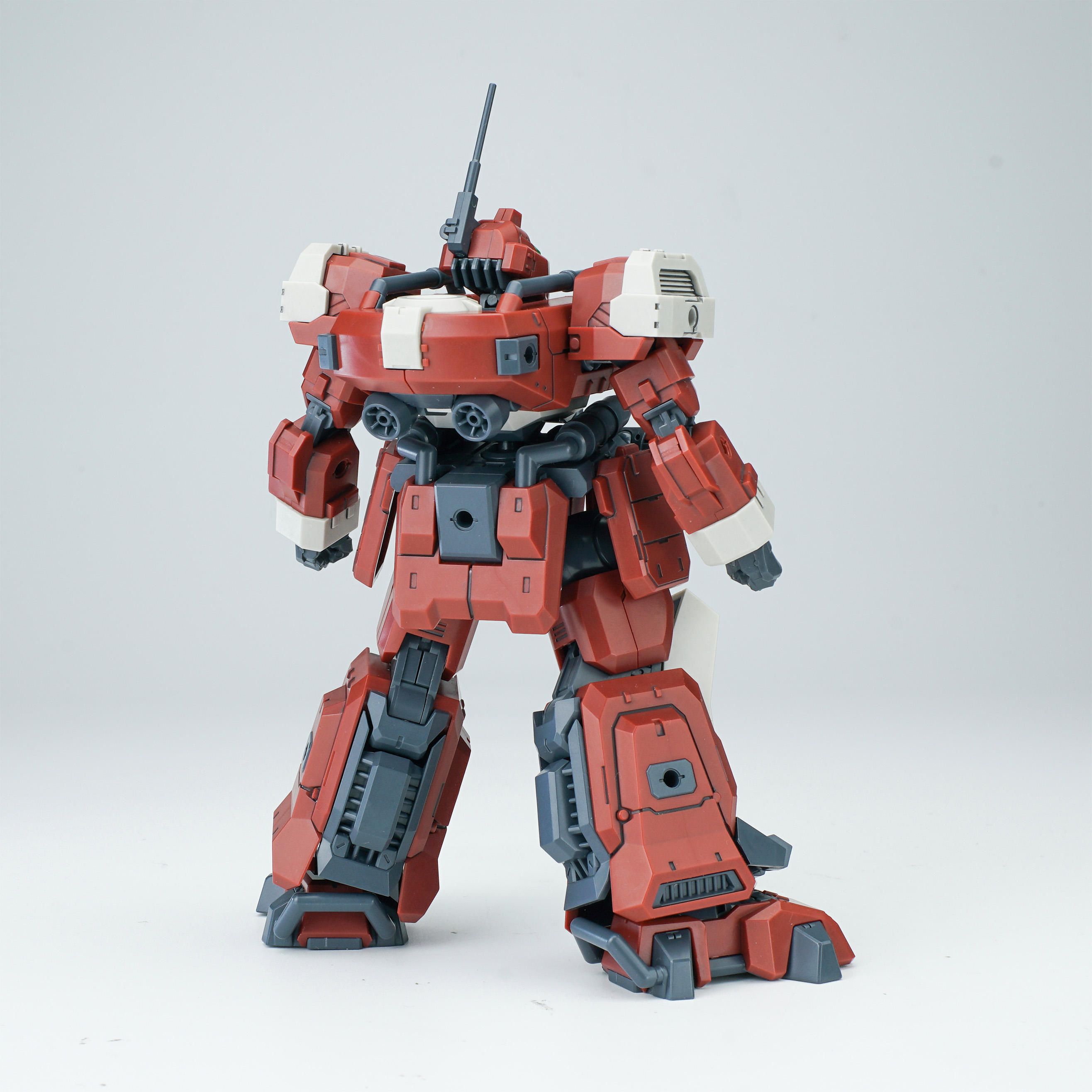 SHEIK MAINLAND ULTRA ACTION TROOPER SERIES HONG MO 1/144 SCALE PLASTIC MODEL KIT (RED)