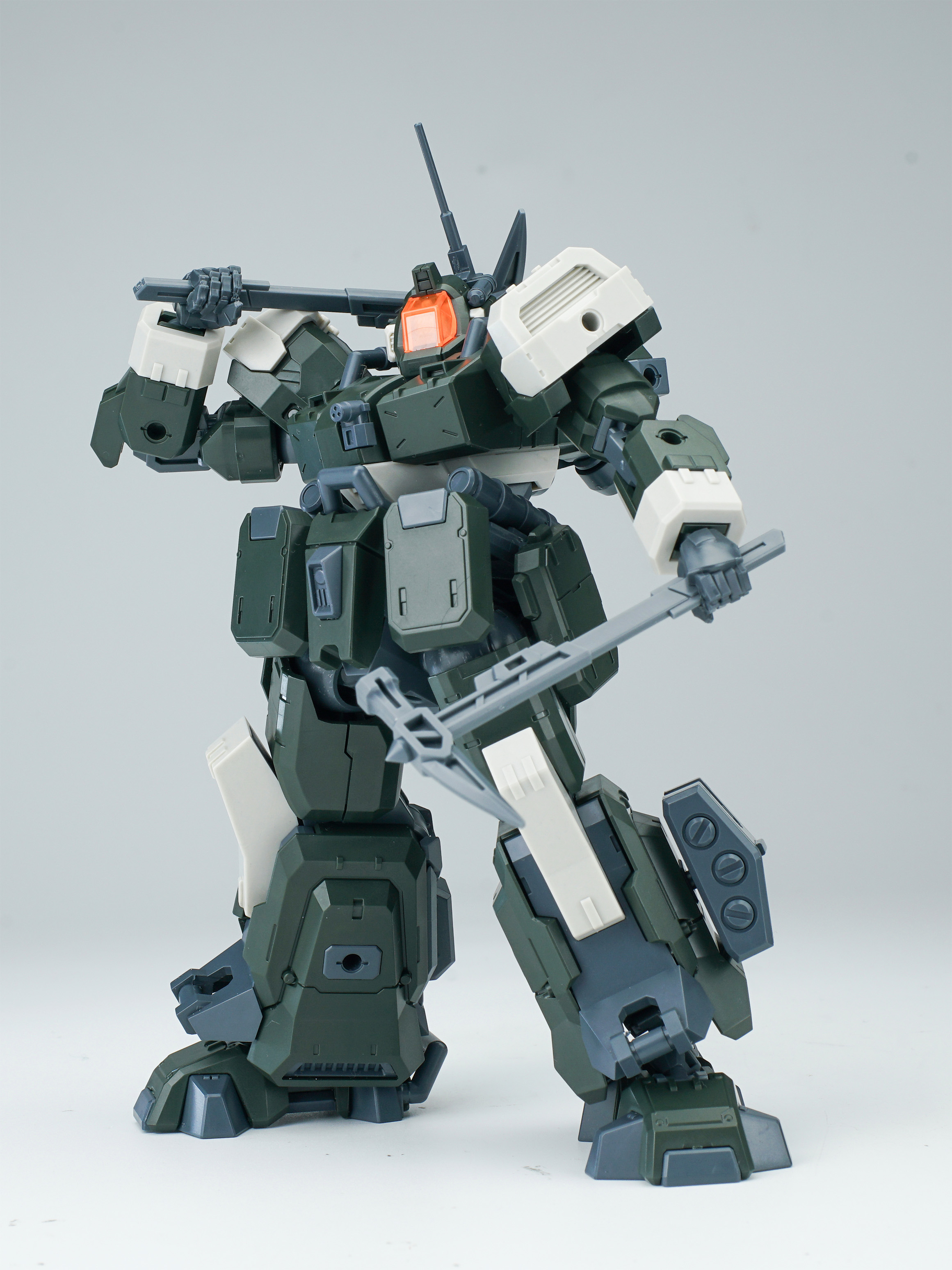 SHEIK MAINLAND ULTRA ACTION TROOPER SERIES HONG MO 1/144 SCALE PLASTIC MODEL KIT (GREEN)