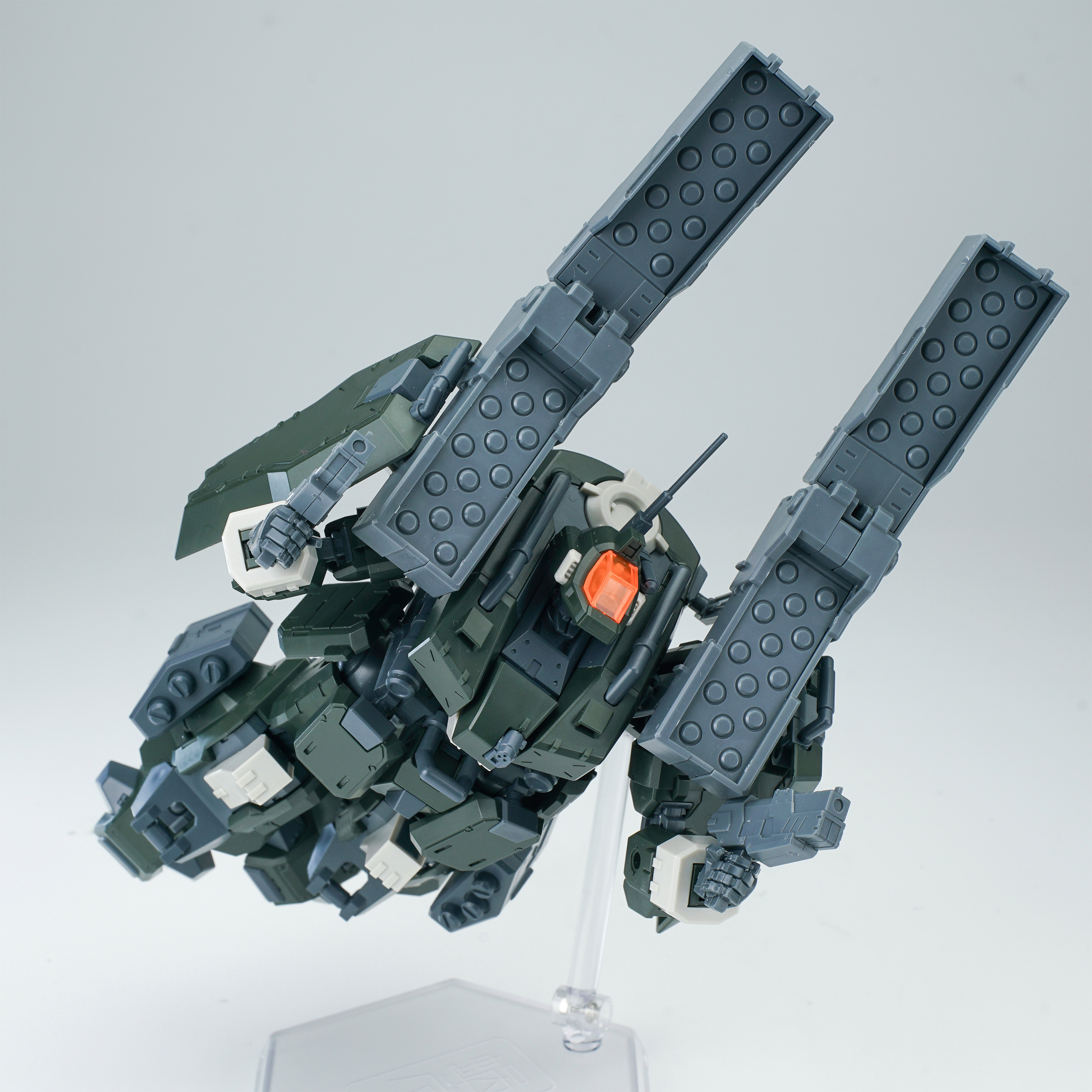 SHEIK MAINLAND ULTRA ACTION TROOPER SERIES HONG MO 1/144 SCALE PLASTIC MODEL KIT (GREEN)