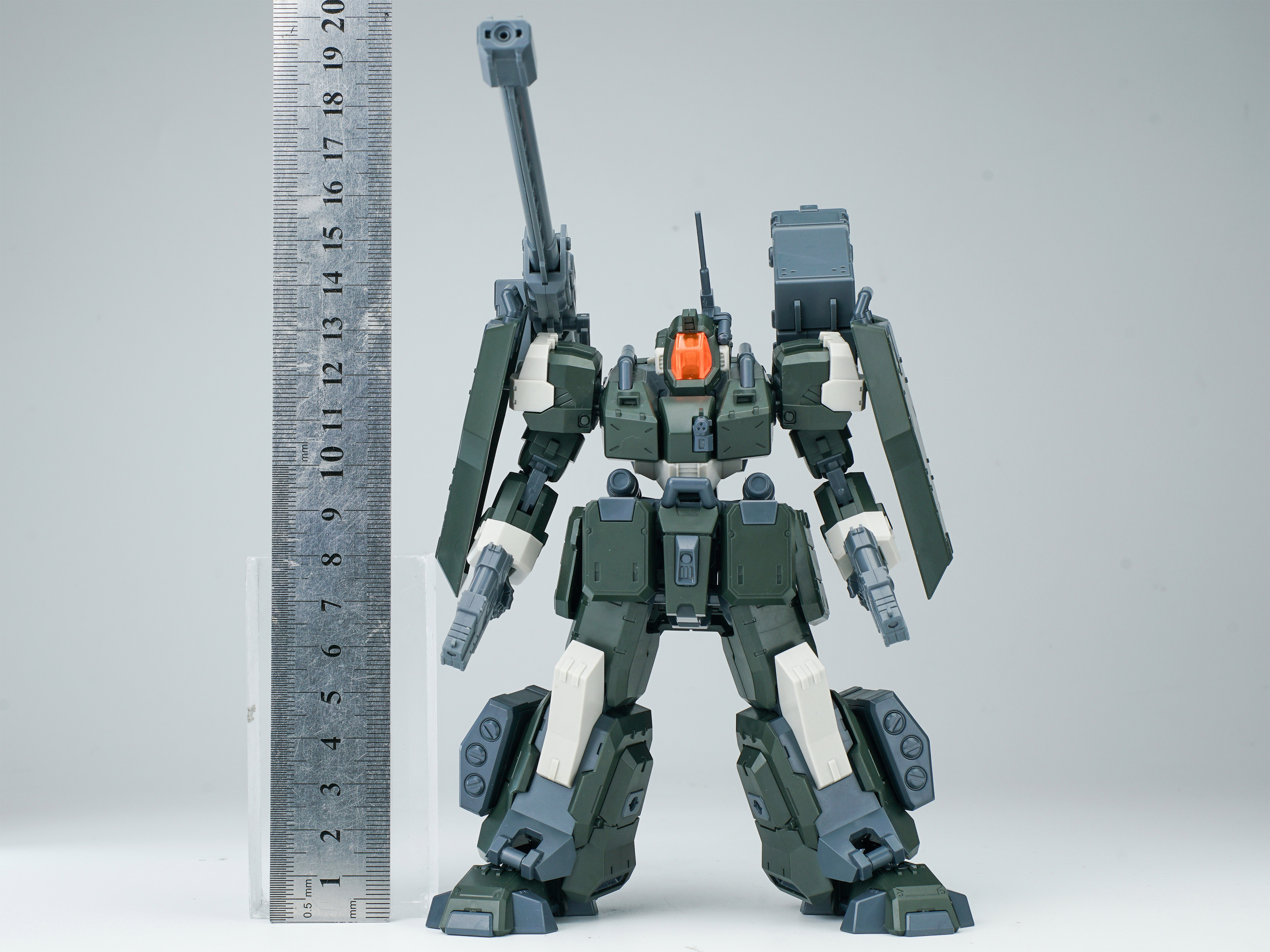 SHEIK MAINLAND ULTRA ACTION TROOPER SERIES HONG MO 1/144 SCALE PLASTIC MODEL KIT (GREEN)