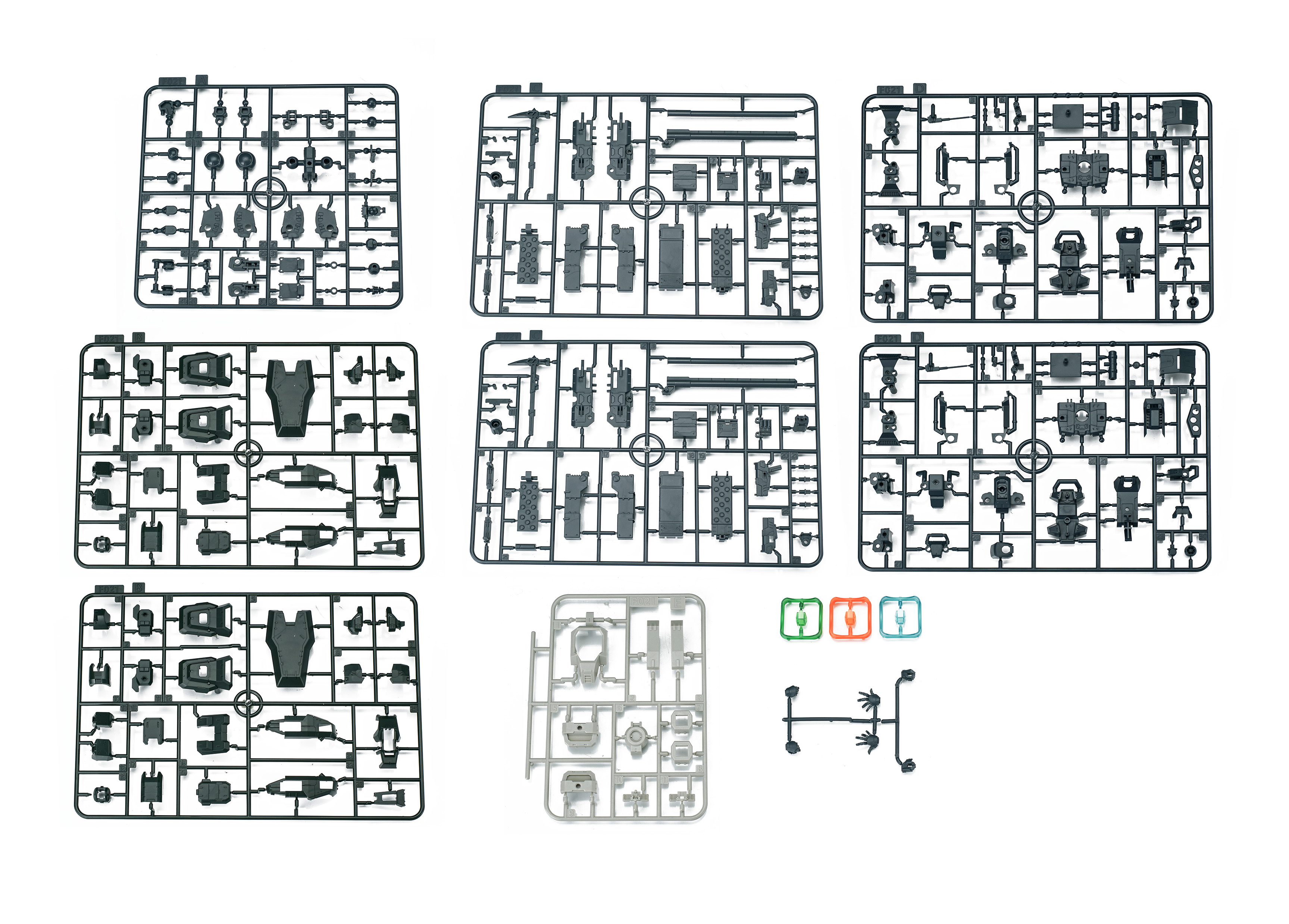 SHEIK MAINLAND ULTRA ACTION TROOPER SERIES HONG MO 1/144 SCALE PLASTIC MODEL KIT (GREEN)