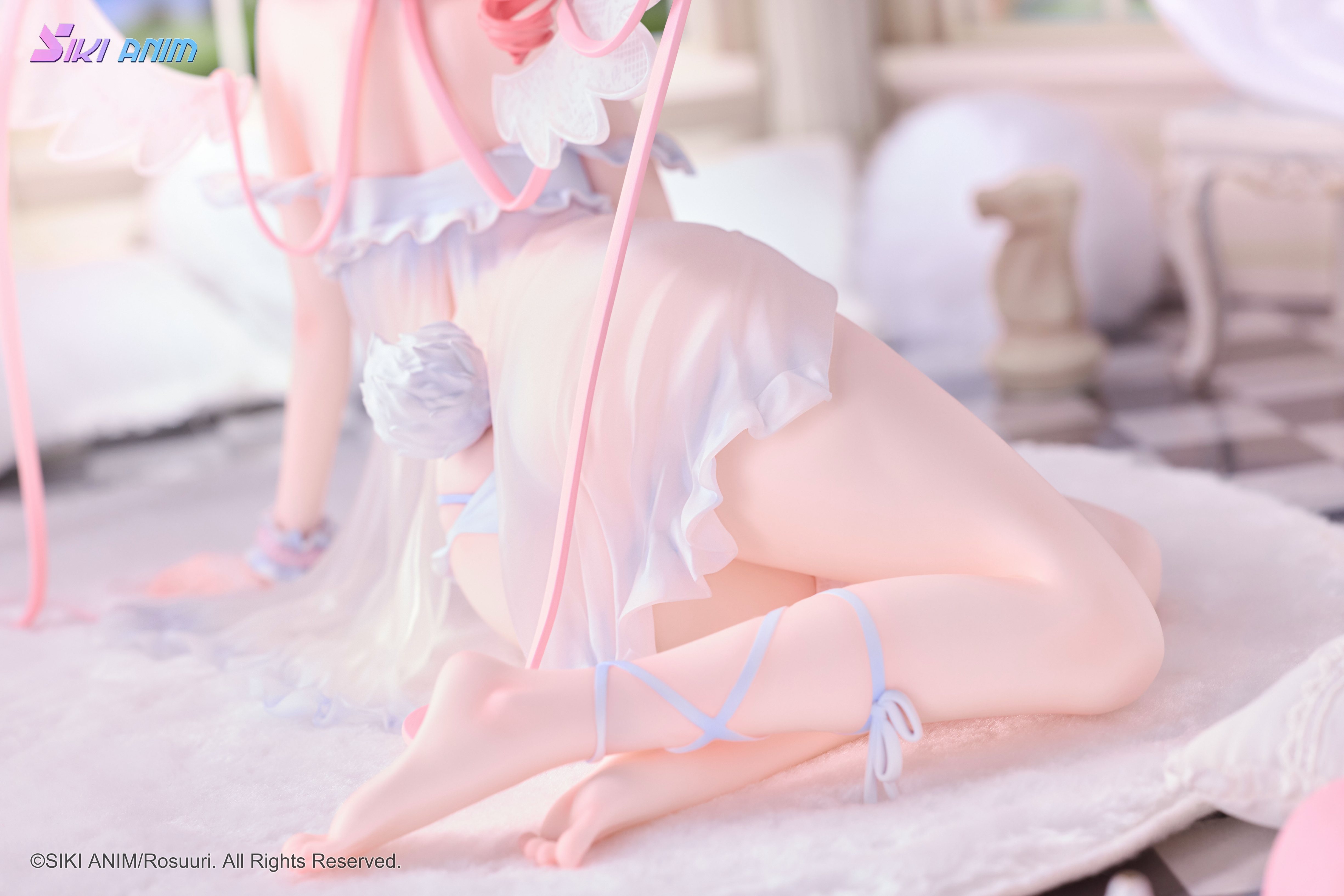 SIKI ANIM WHITE RABBIT ROSU ANGEL VER. 1/4 SCALE FIGURE DELUXE EDITION