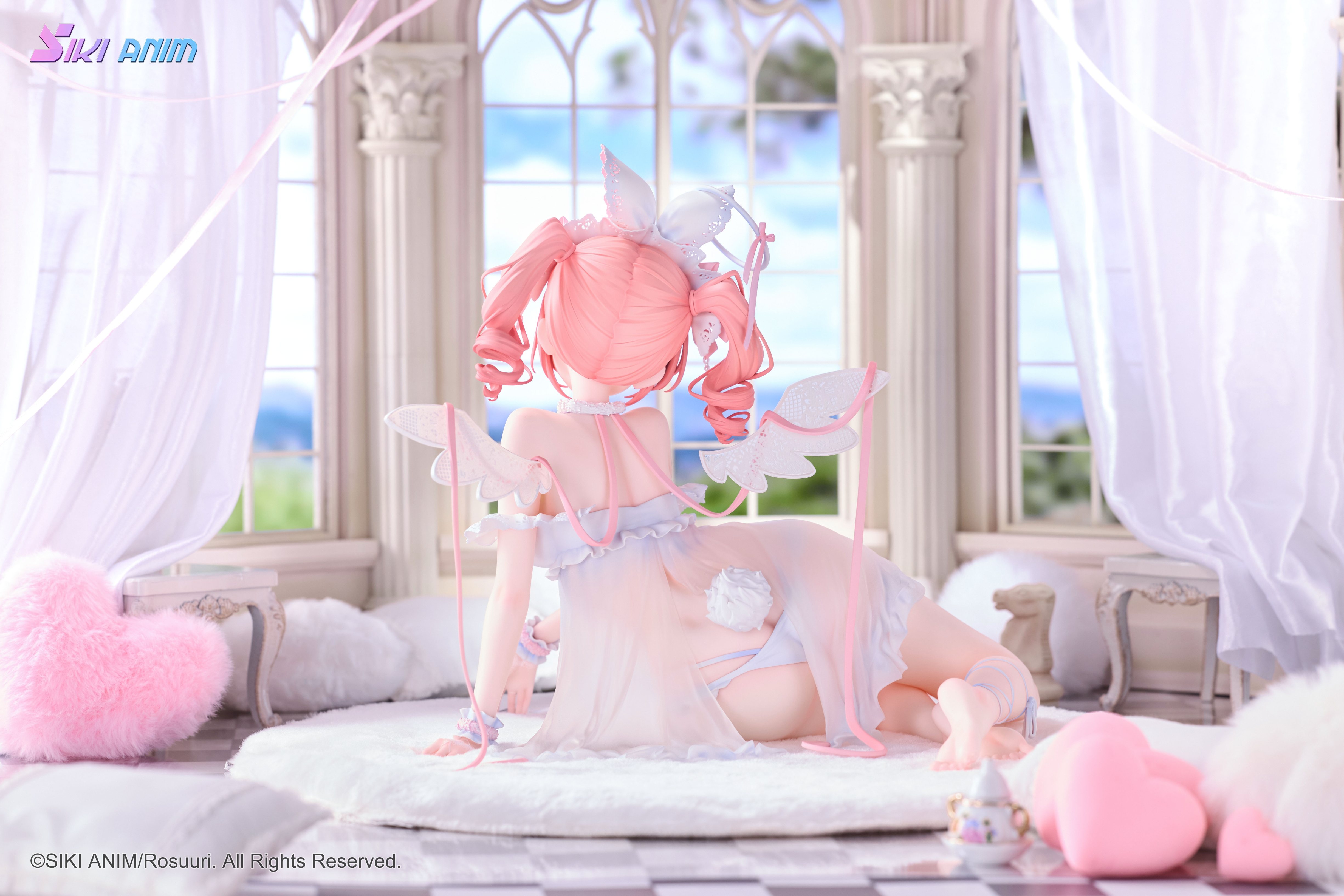 SIKI ANIM WHITE RABBIT ROSU ANGEL VER. 1/4 SCALE FIGURE DELUXE EDITION