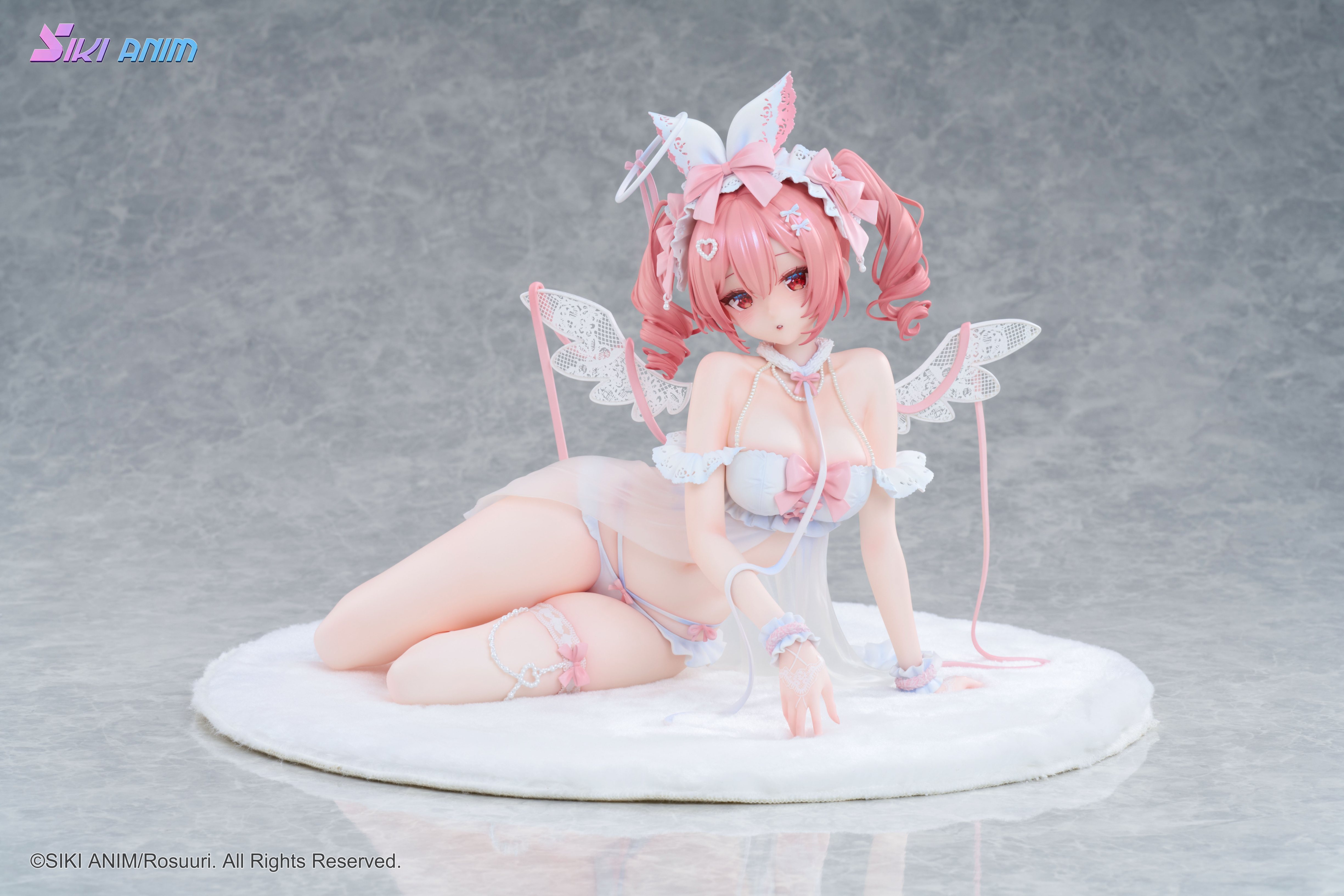 SIKI ANIM WHITE RABBIT ROSU ANGEL VER. 1/4 SCALE FIGURE DELUXE EDITION