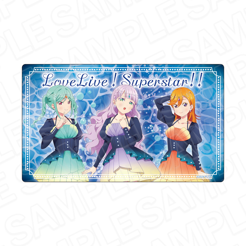 "Love Live! Superstar!!" Rubber Desk Mat Bubble Rise Ver.