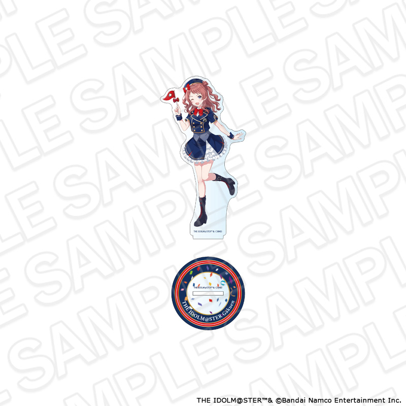 "Gakuen Idolmaster" Acrylic Figure Hanami Saki Amusement Park Ver.